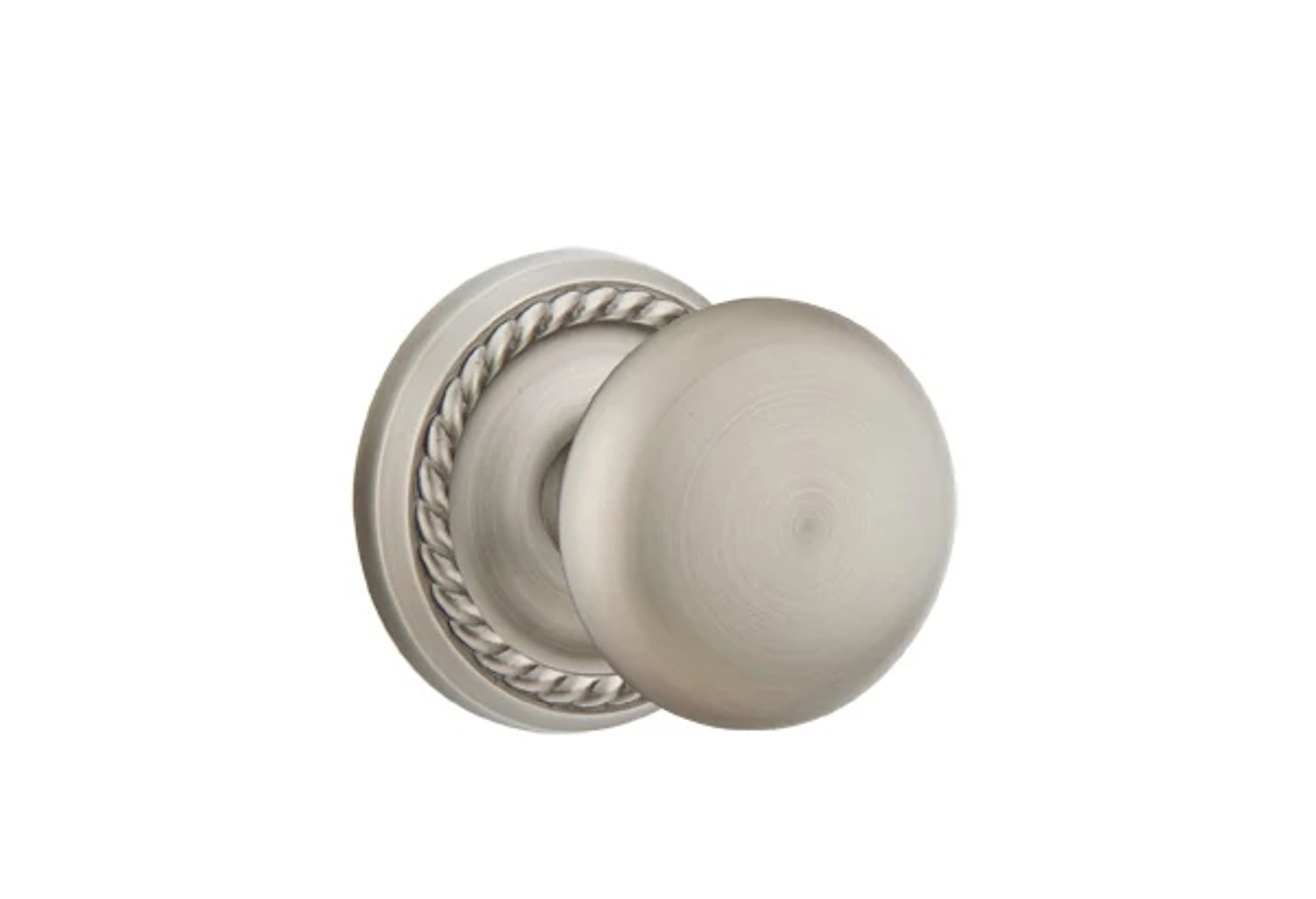 Emtek Concealed Fastener Providence Knob Set with Rope Rosette
