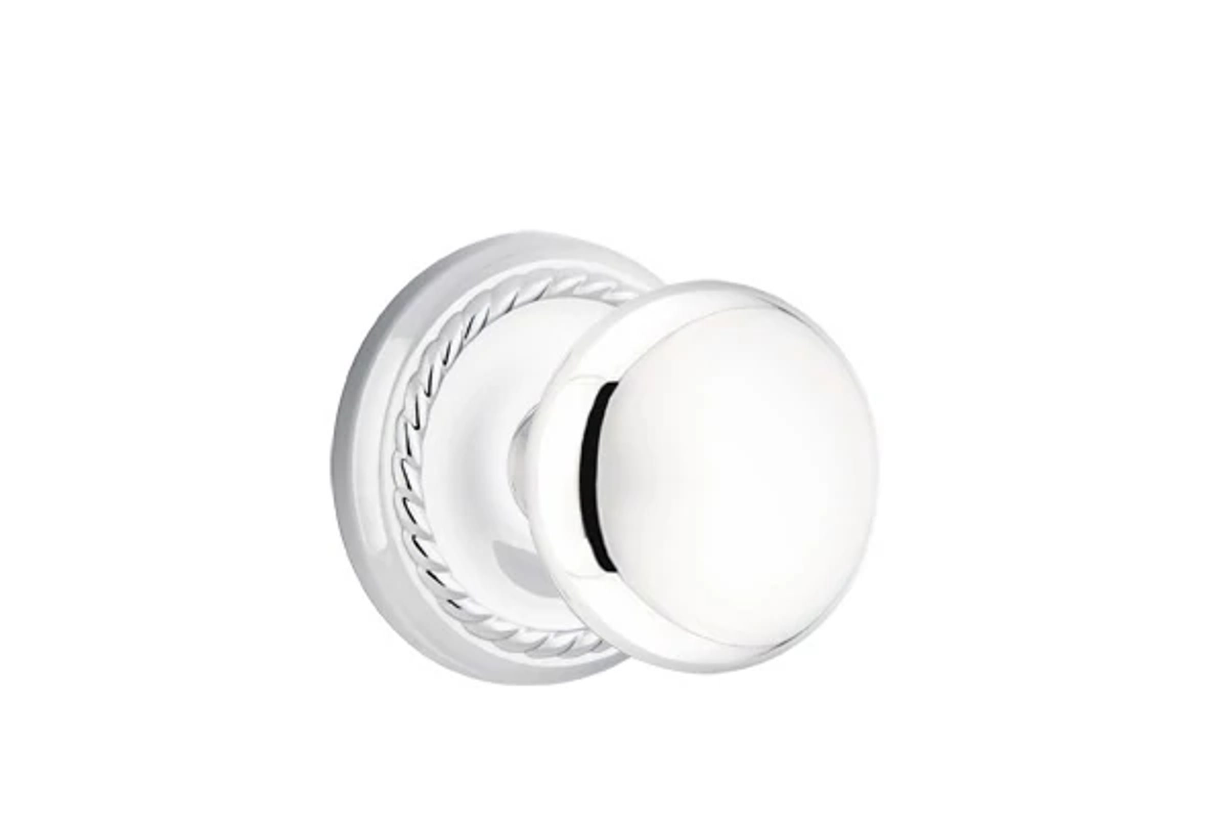 Emtek Concealed Fastener Providence Knob Set with Rope Rosette