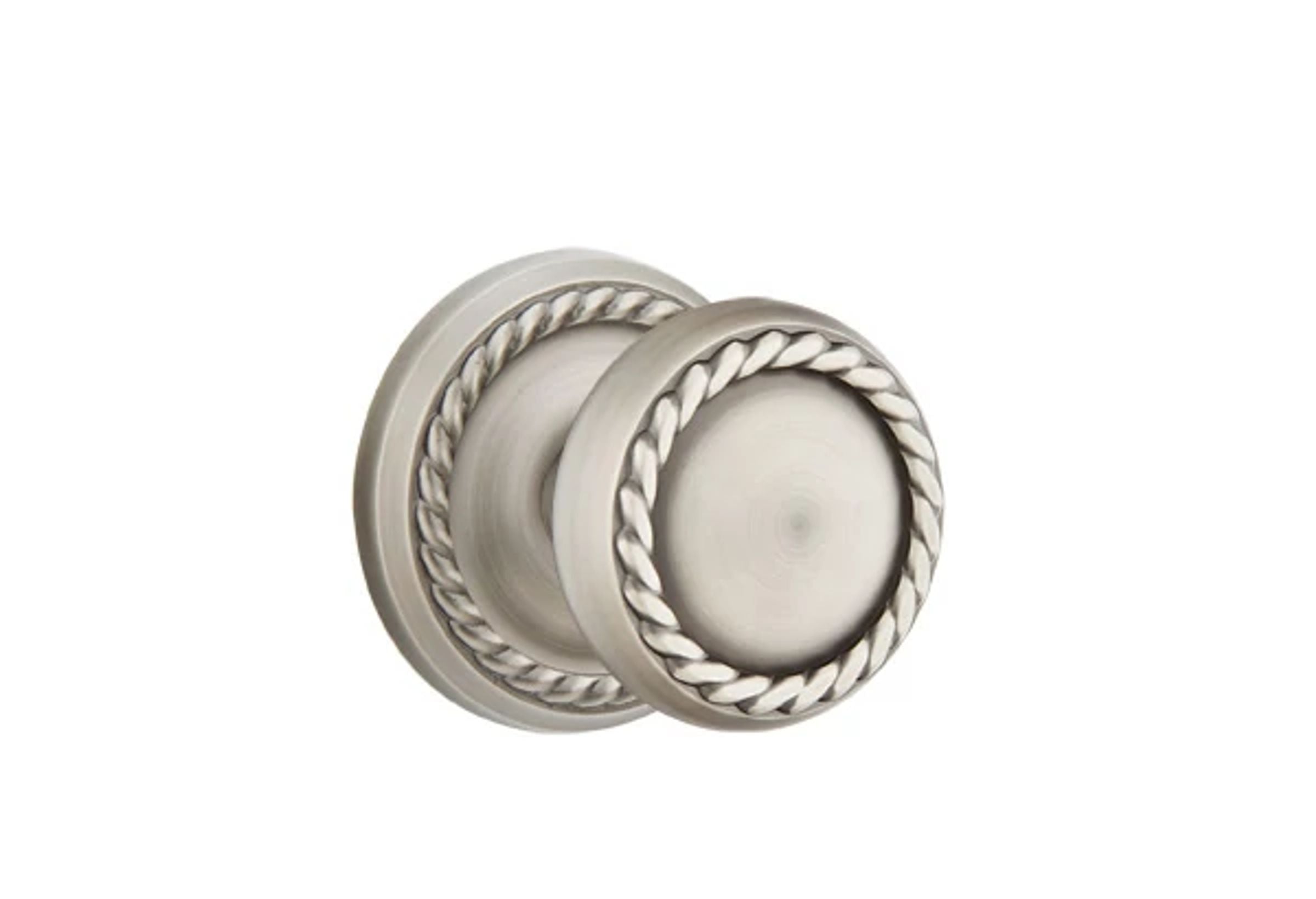 Emtek Concealed Fastener Rope Knob Set with Rope Rosette