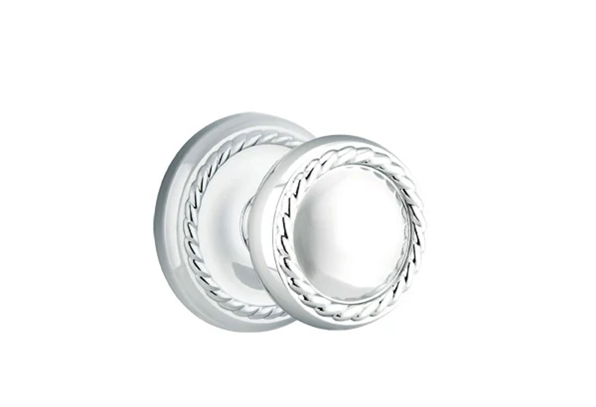 Emtek Rope Knob Set with Rope Rosette