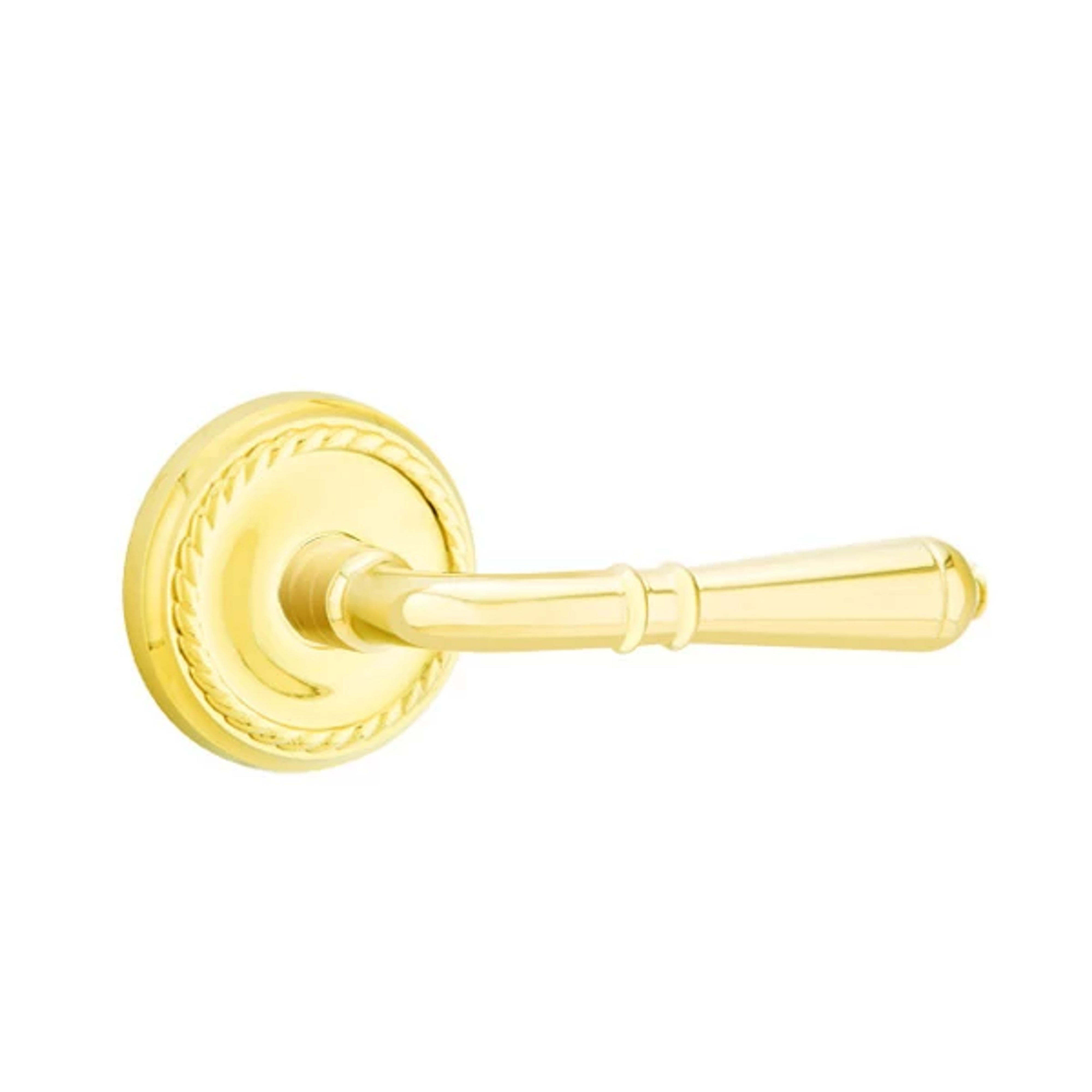 Emtek Concealed Fastener Turino Lever Set with Rope Rosette