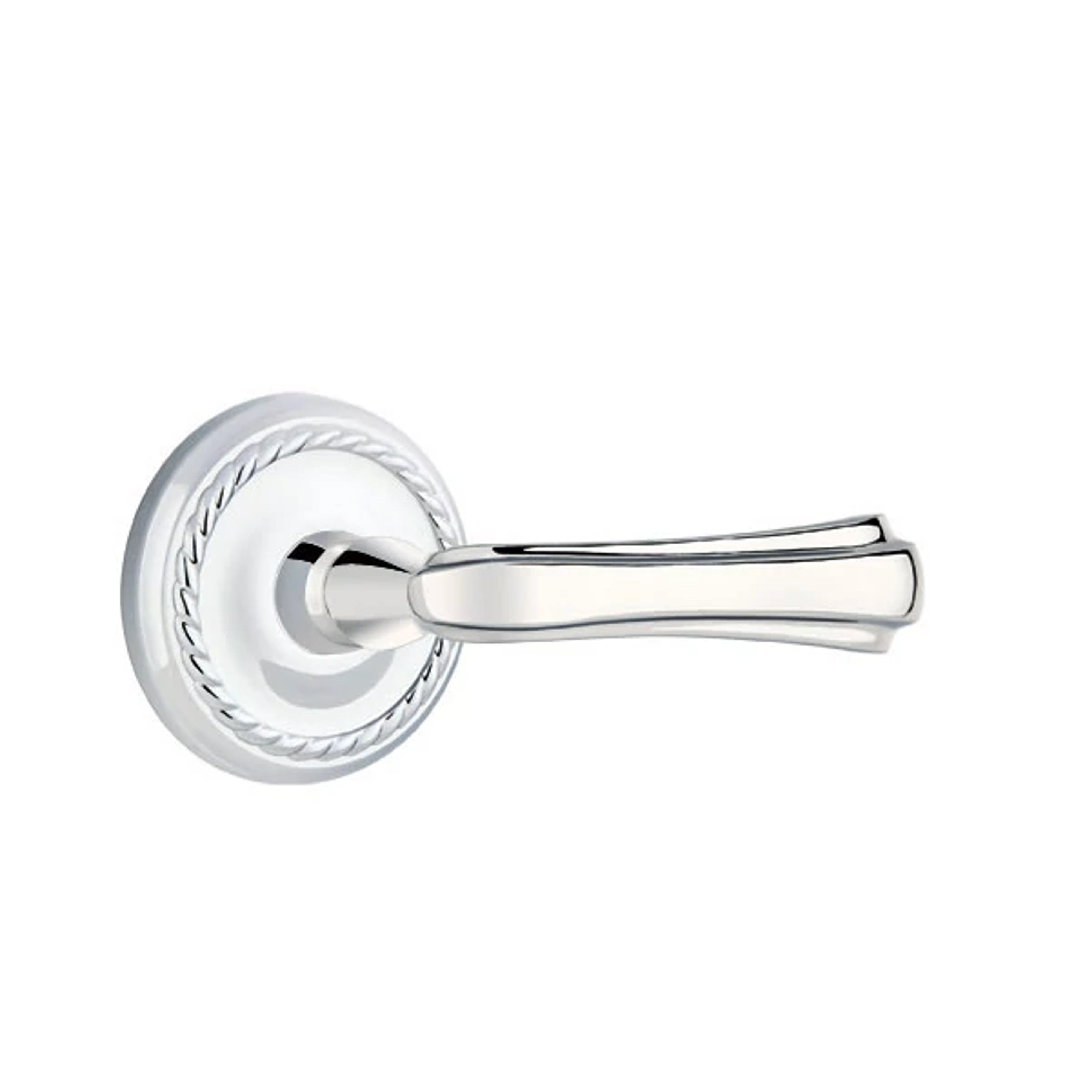 Emtek Concealed Fastener Wembley Lever Set with Rope Rosette