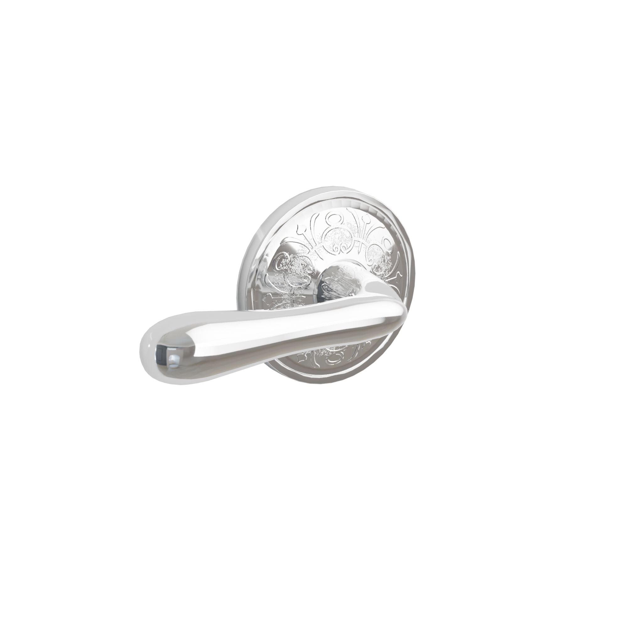 Emtek Concealed Fastener Basel Lever Set With Lancaster Rosette