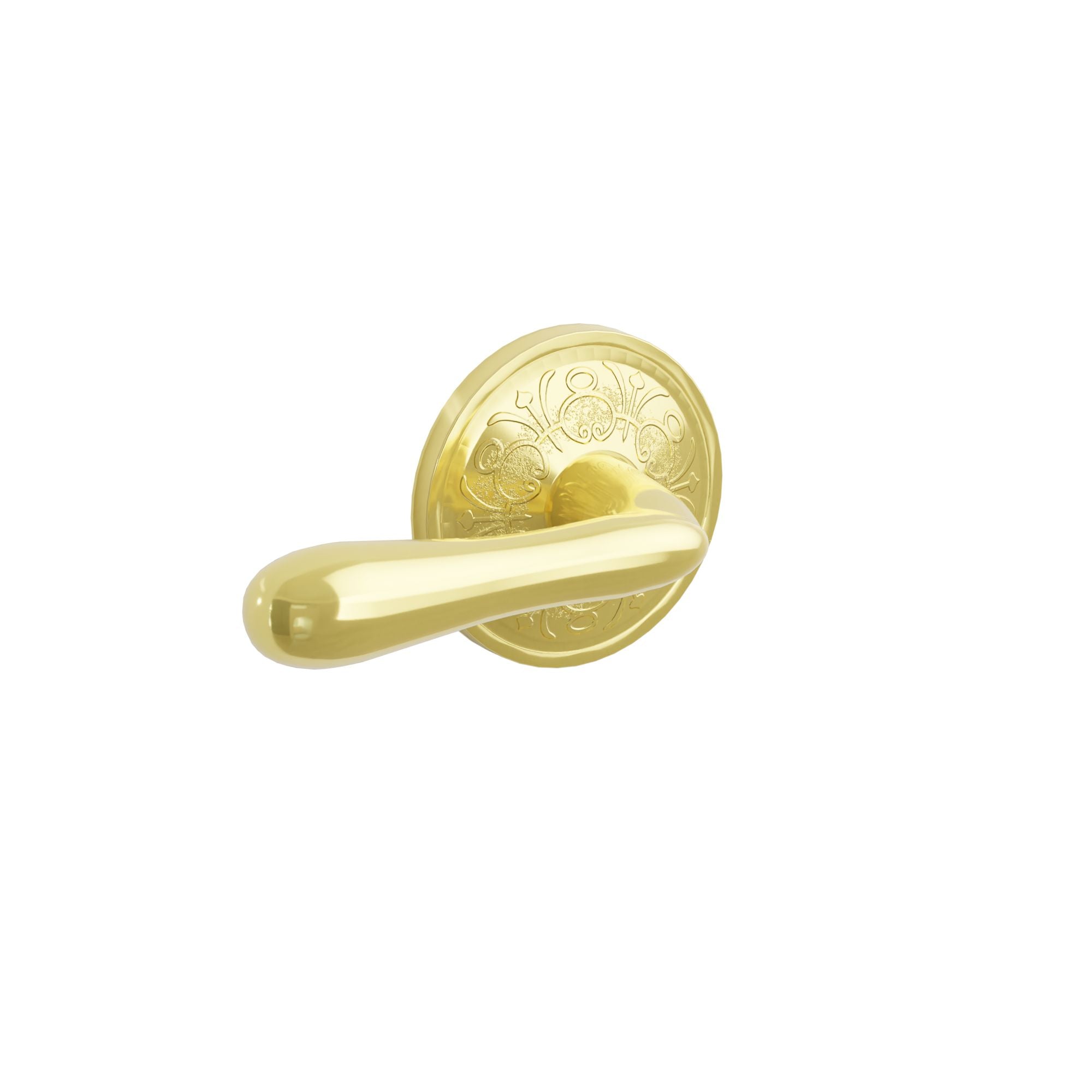 Emtek Athena Lever Set with Lancaster Rosette