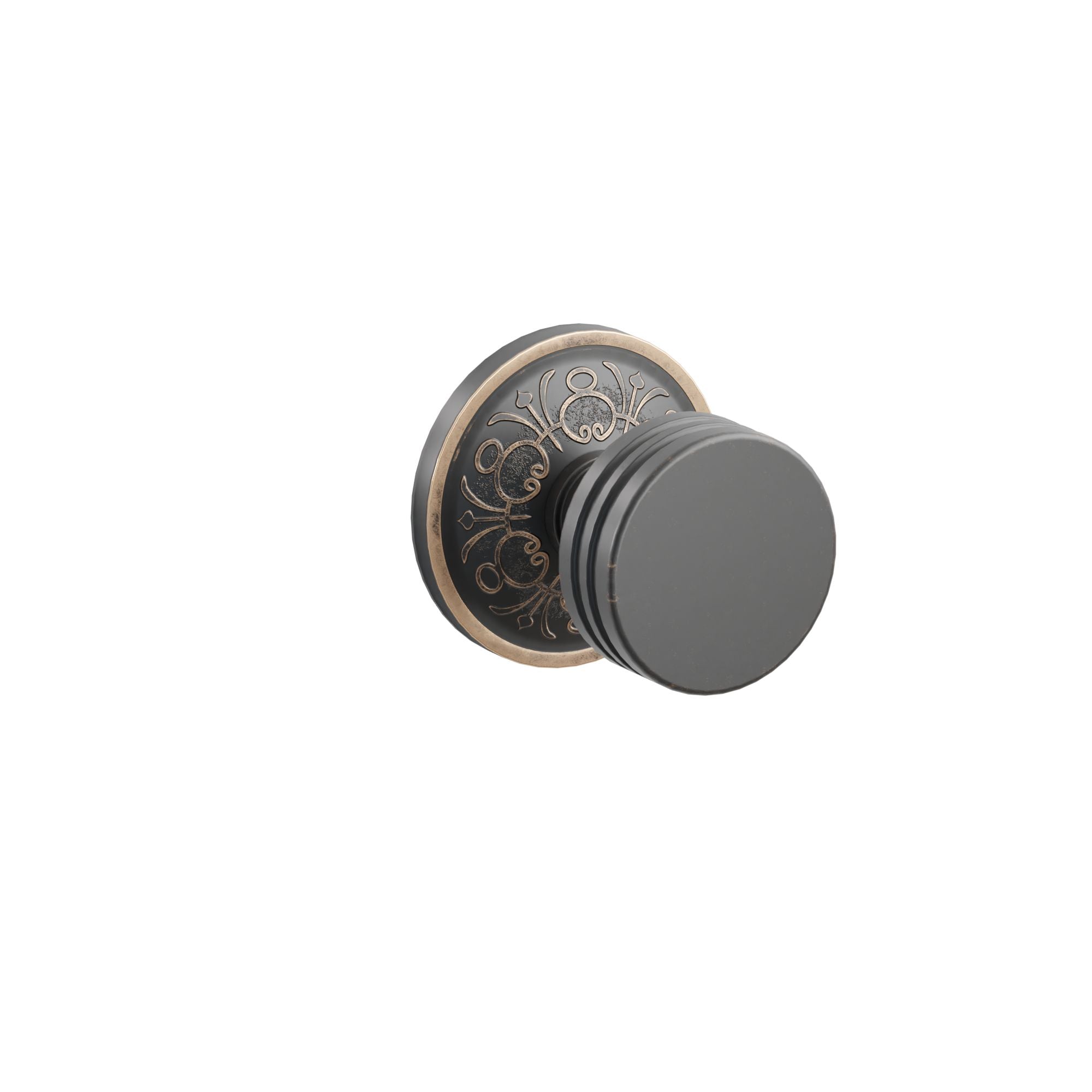 Emtek Concealed Fastener Bern Knob Set With Lancaster Rosette