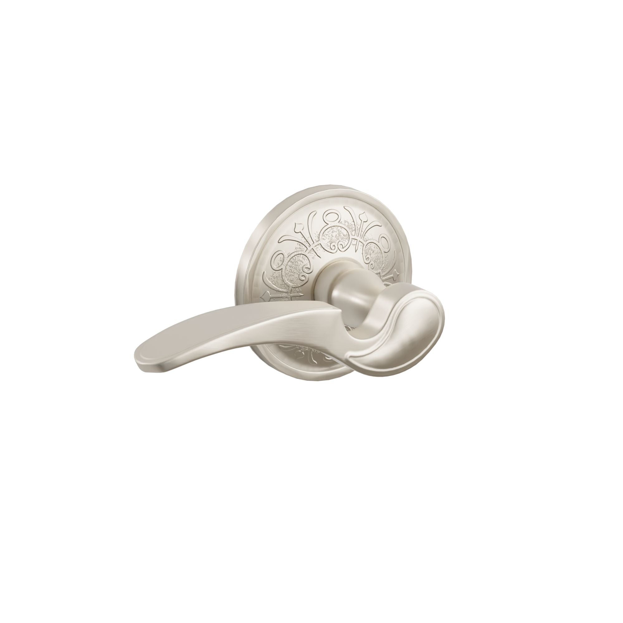 Emtek Concealed Fastener Coventry Lever Set with Lancaster Rosette