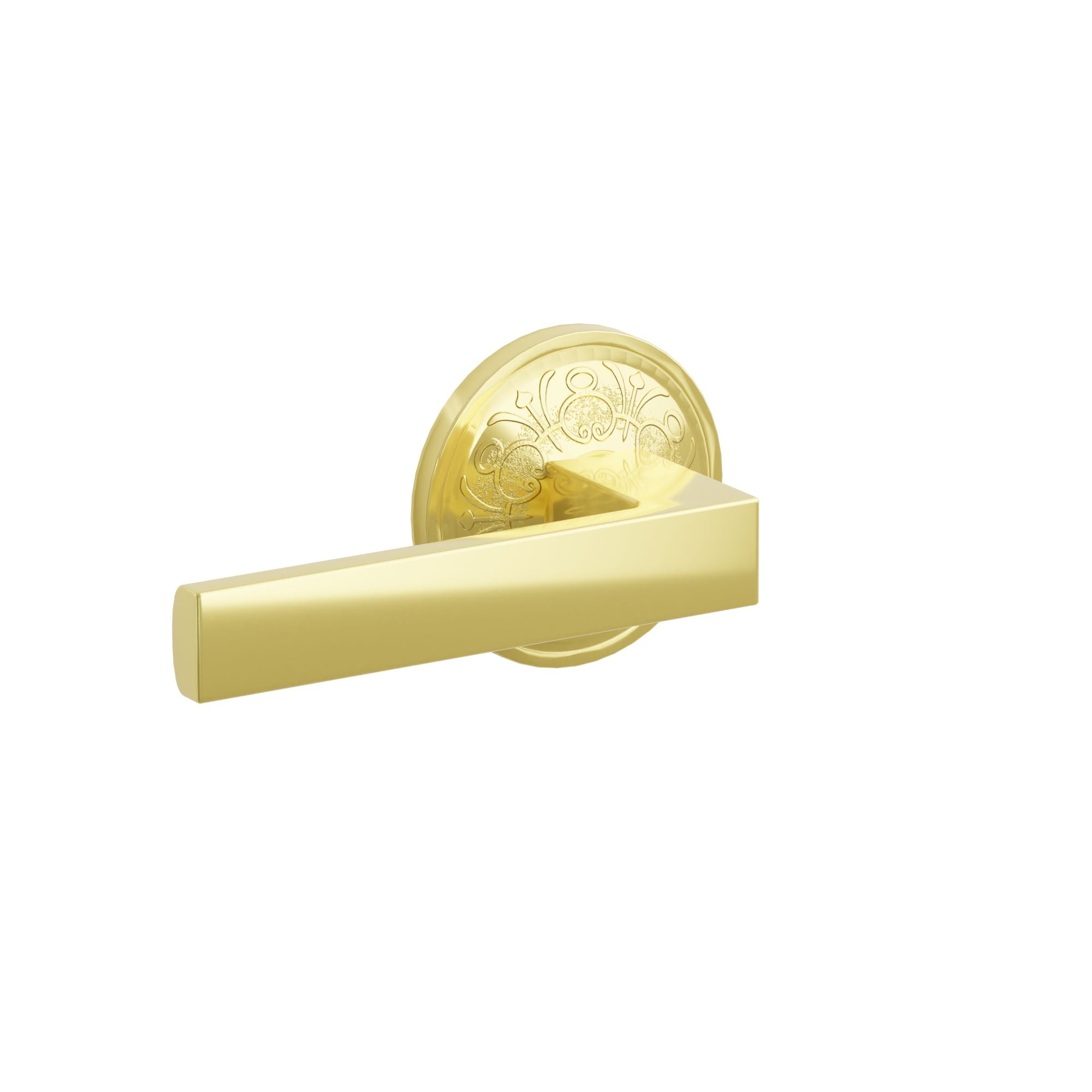 Emtek Concealed Fastener Dumont Lever Set With Lancaster Rosette