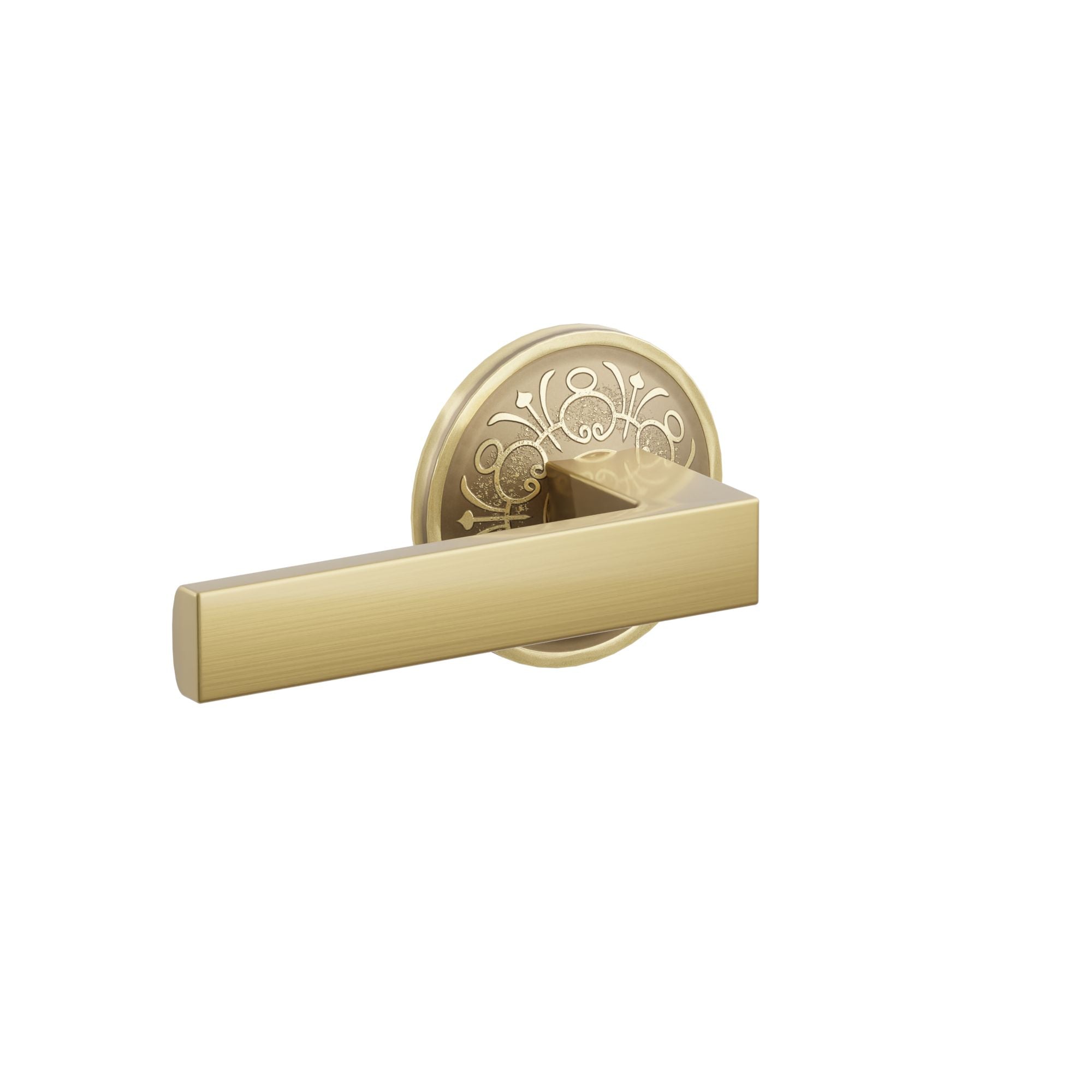 Emtek Concealed Fastener Dumont Lever Set With Lancaster Rosette