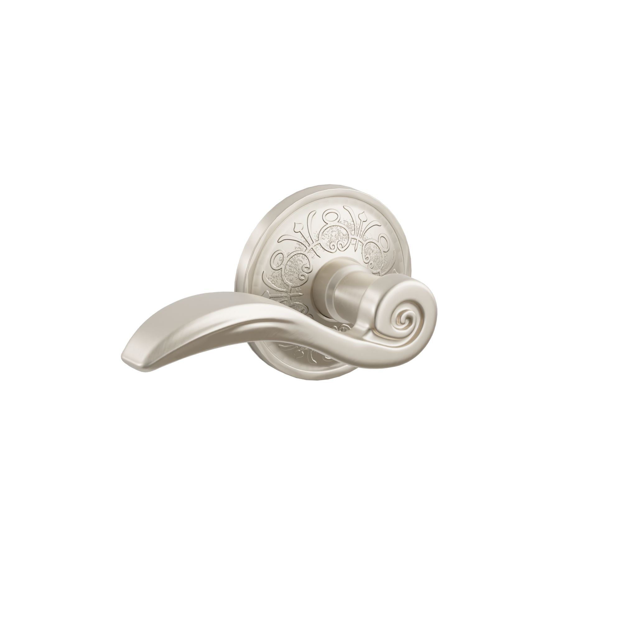 Emtek Elan Lever Set with Lancaster Rosette