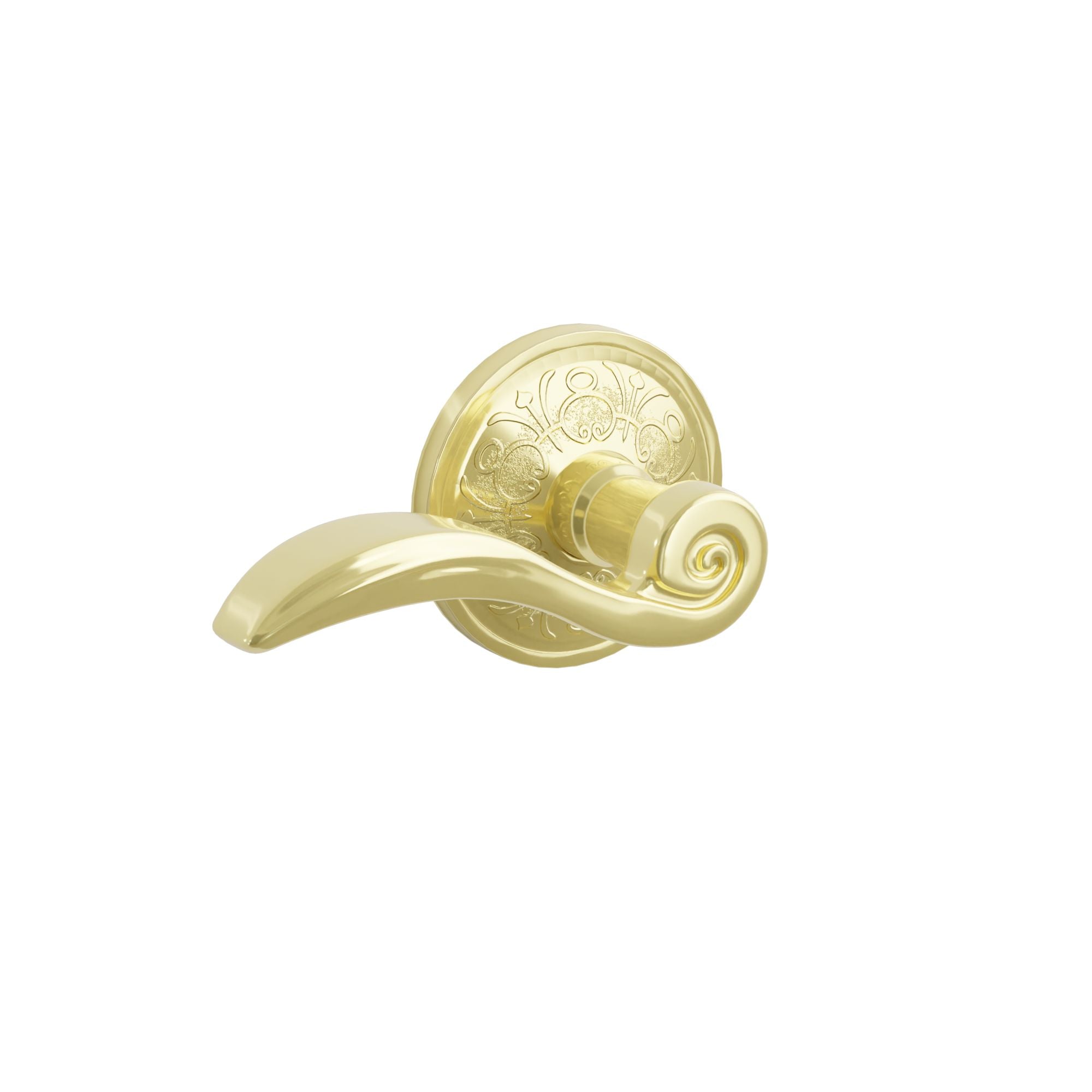 Emtek Elan Lever Set with Lancaster Rosette