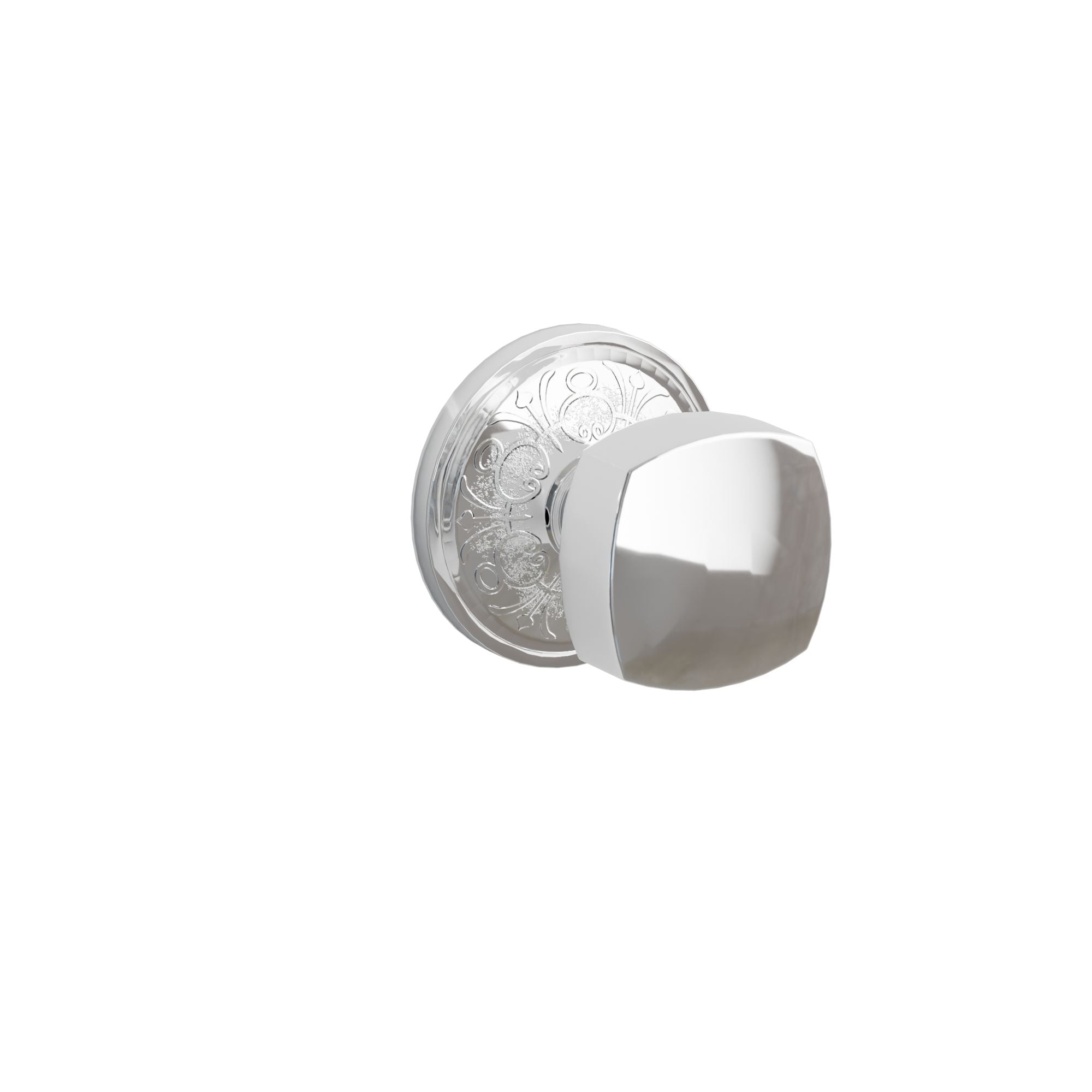 Emtek Concealed Fastener Freestone Knob Set With Lancaster Rosette