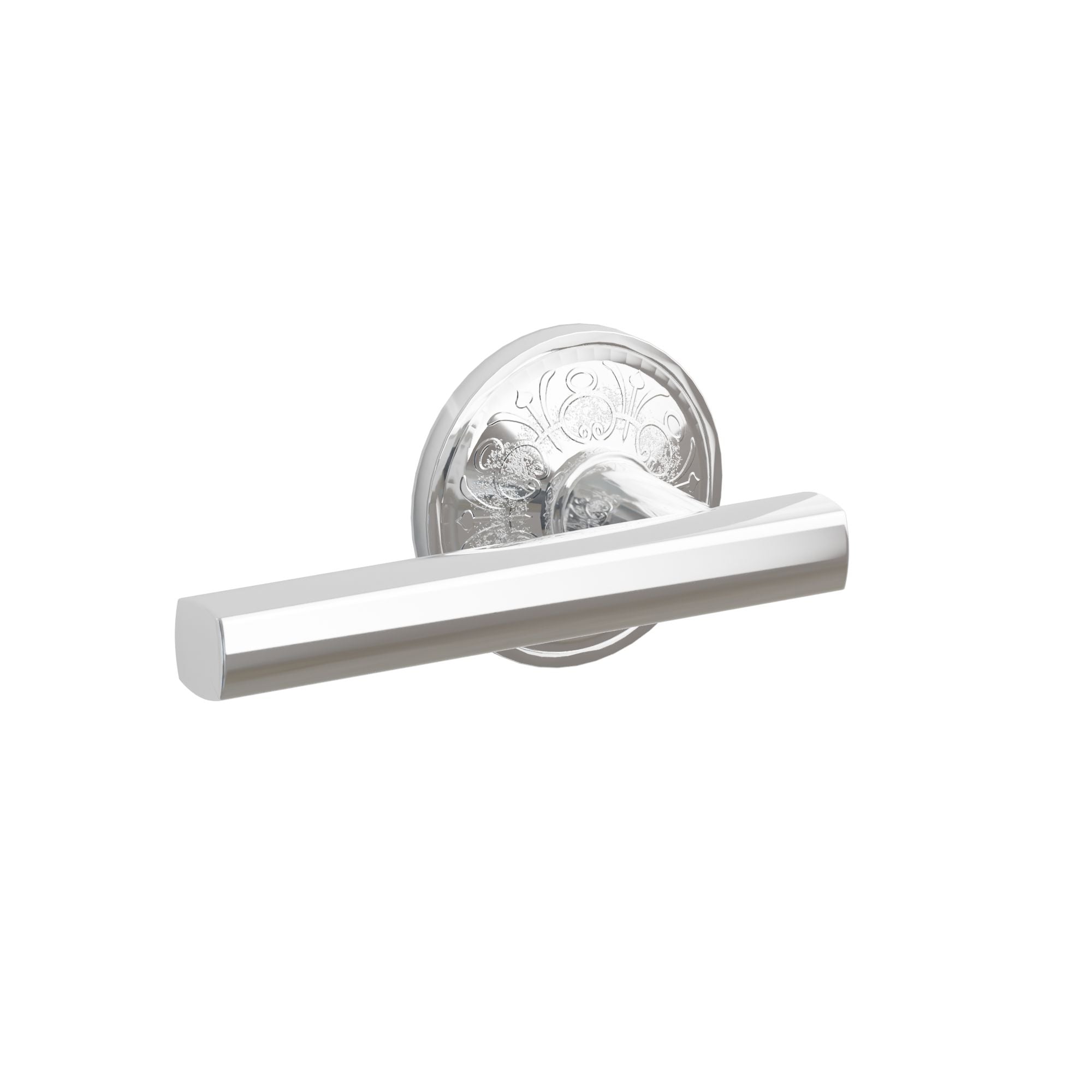 Emtek Concealed Fastener Freestone Lever Set With Lancaster Rosette