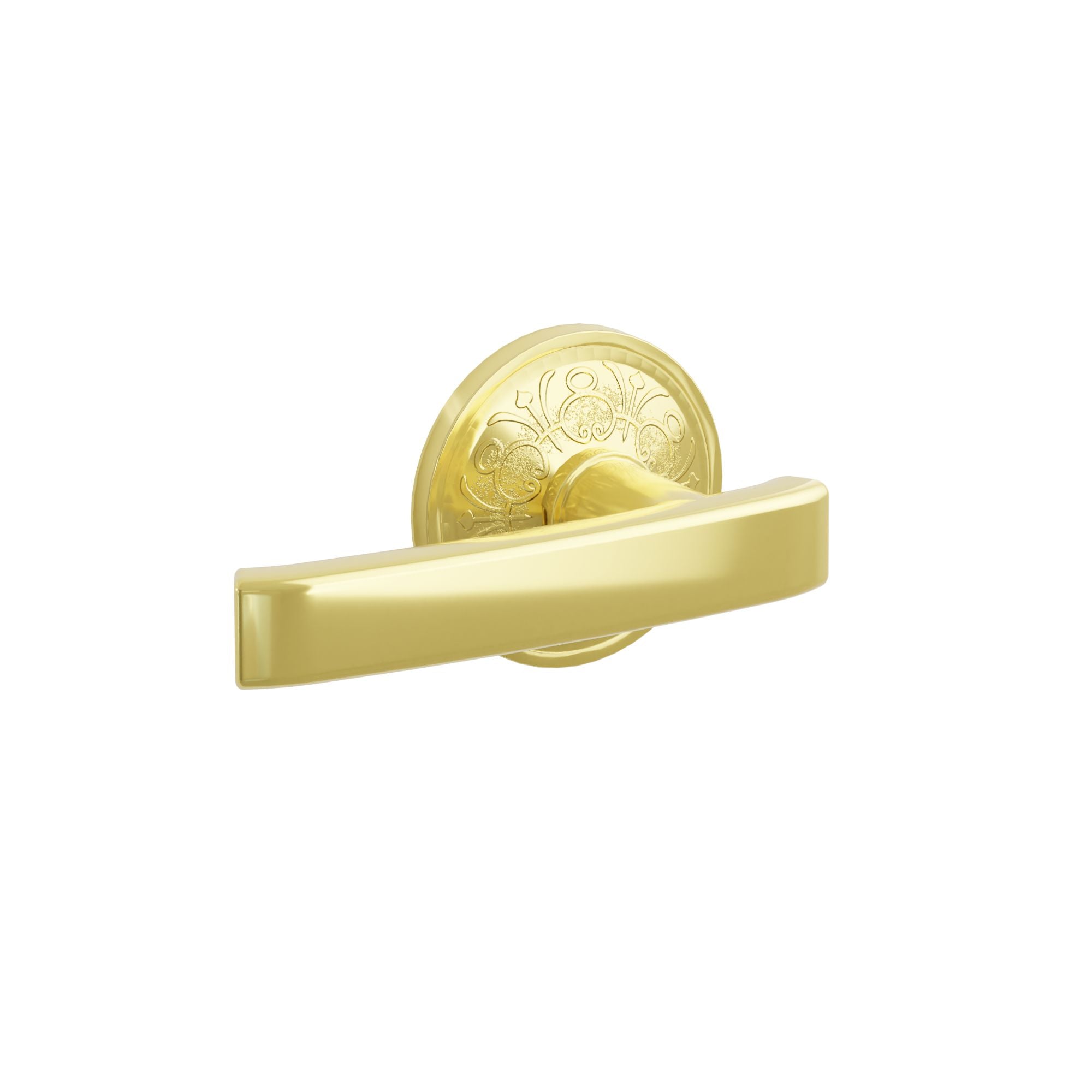 Emtek Concealed Fastener Geneva Lever Set With Lancaster Rosette