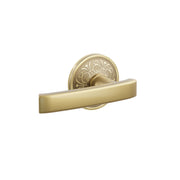 Emtek Concealed Fastener Geneva Lever Set With Lancaster Rosette