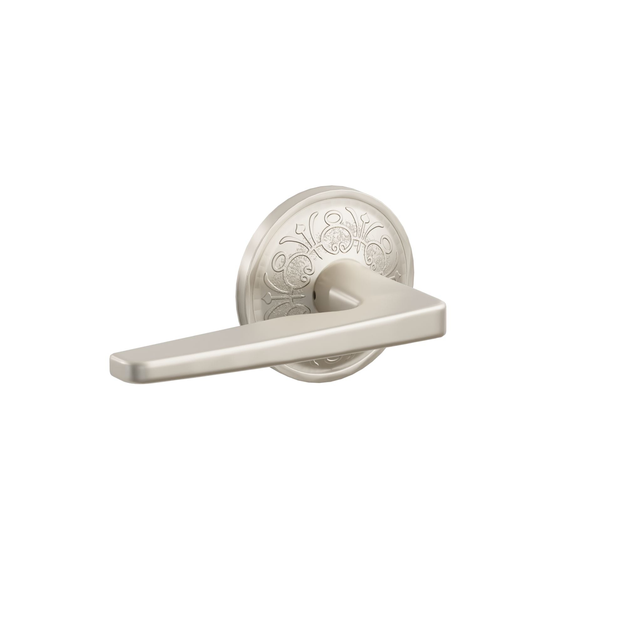 Emtek Geneva Lever Set with Lancaster Rosette