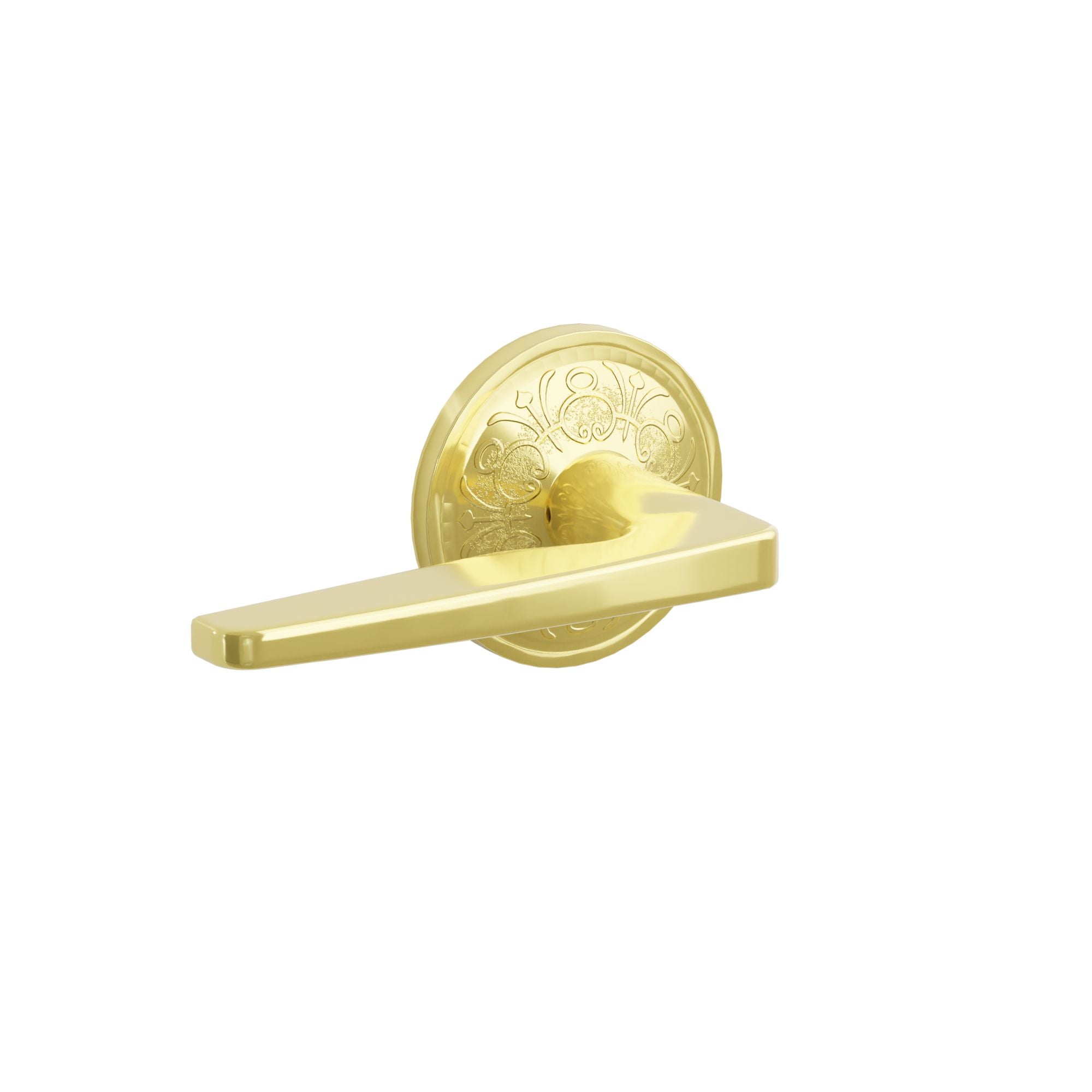 Emtek Hercules Lever Set with Lancaster Rosette