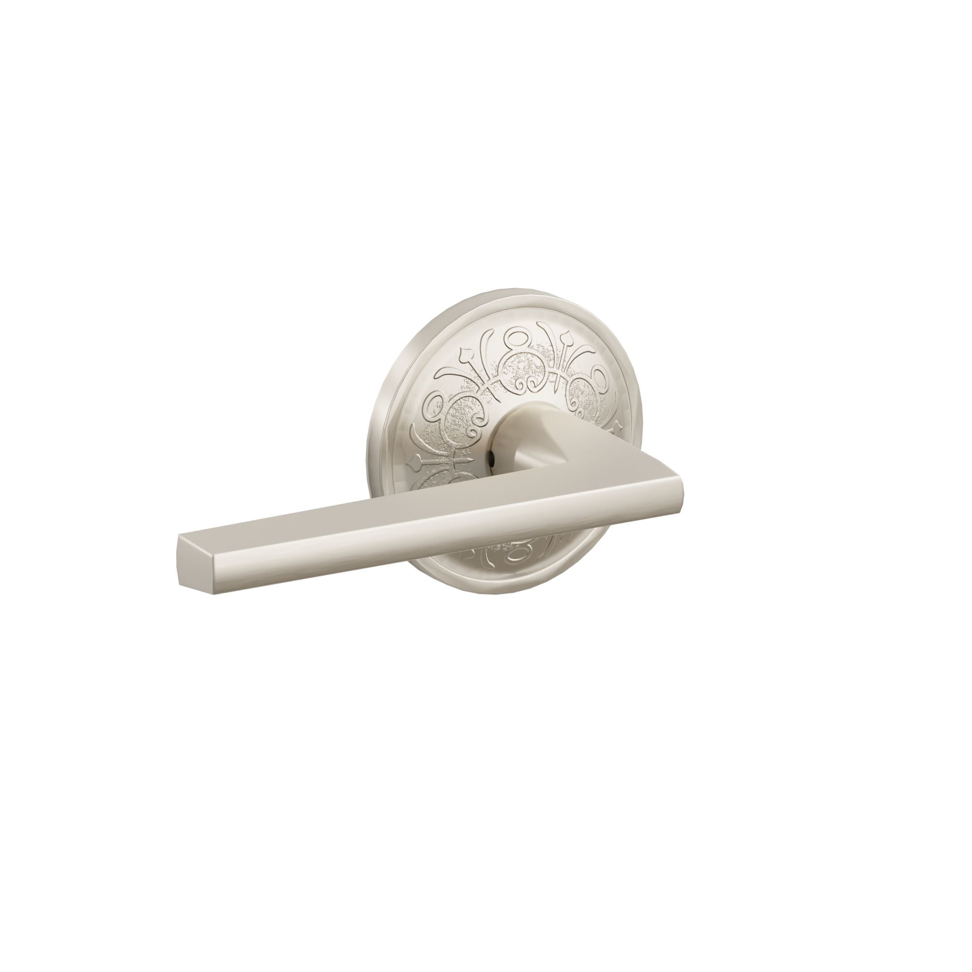 Emtek Concealed Fastener Helios Lever Set With Lancaster Rosette