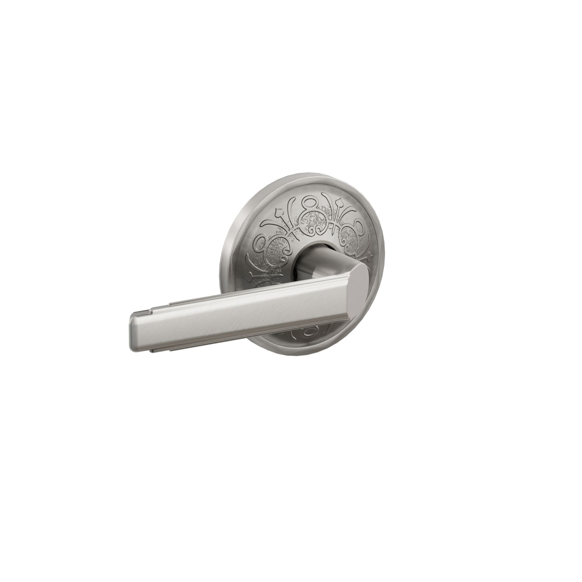 Emtek Concealed Fastener Milano Lever Set with Lancaster Rosette