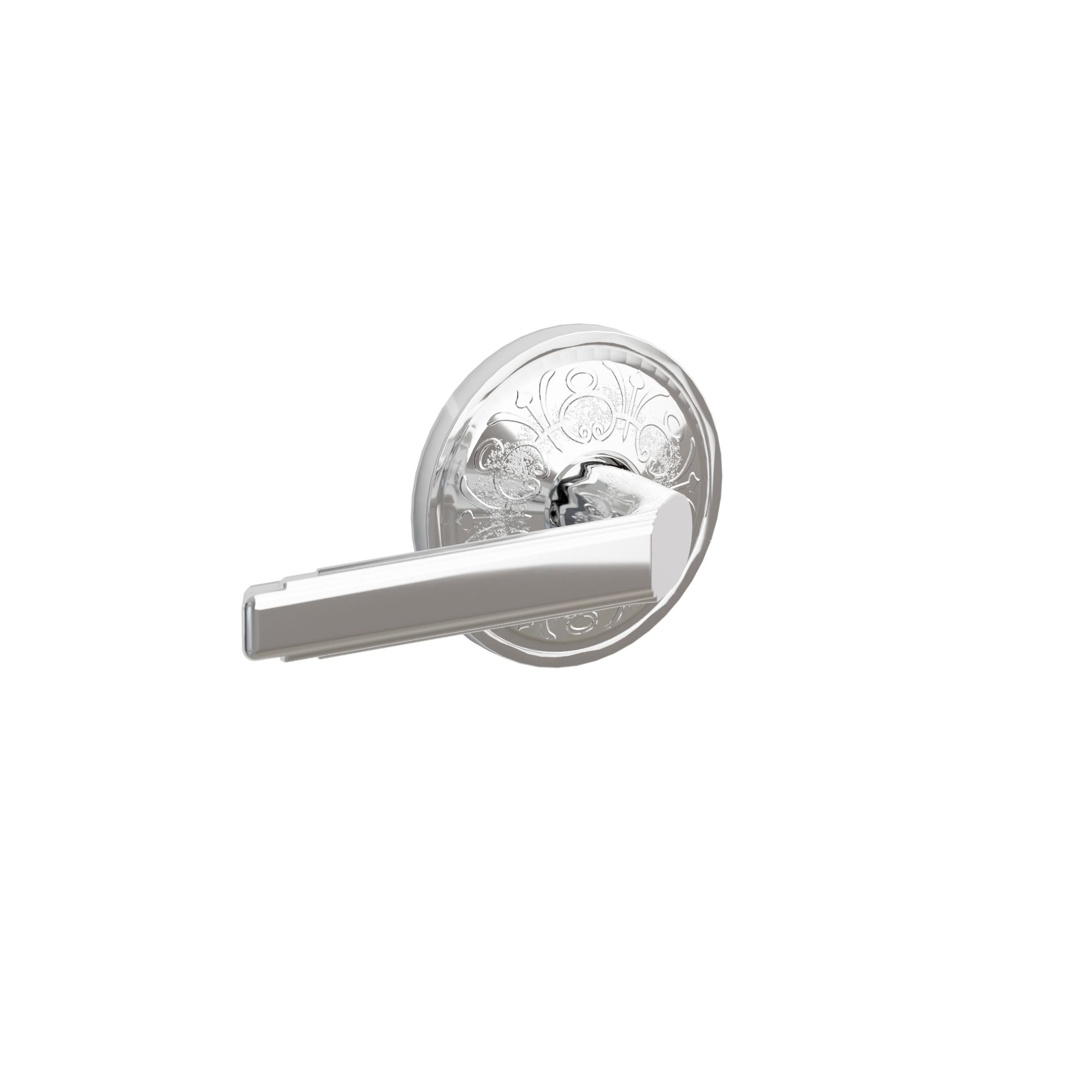 Emtek Milano Lever Set with Lancaster Rosette