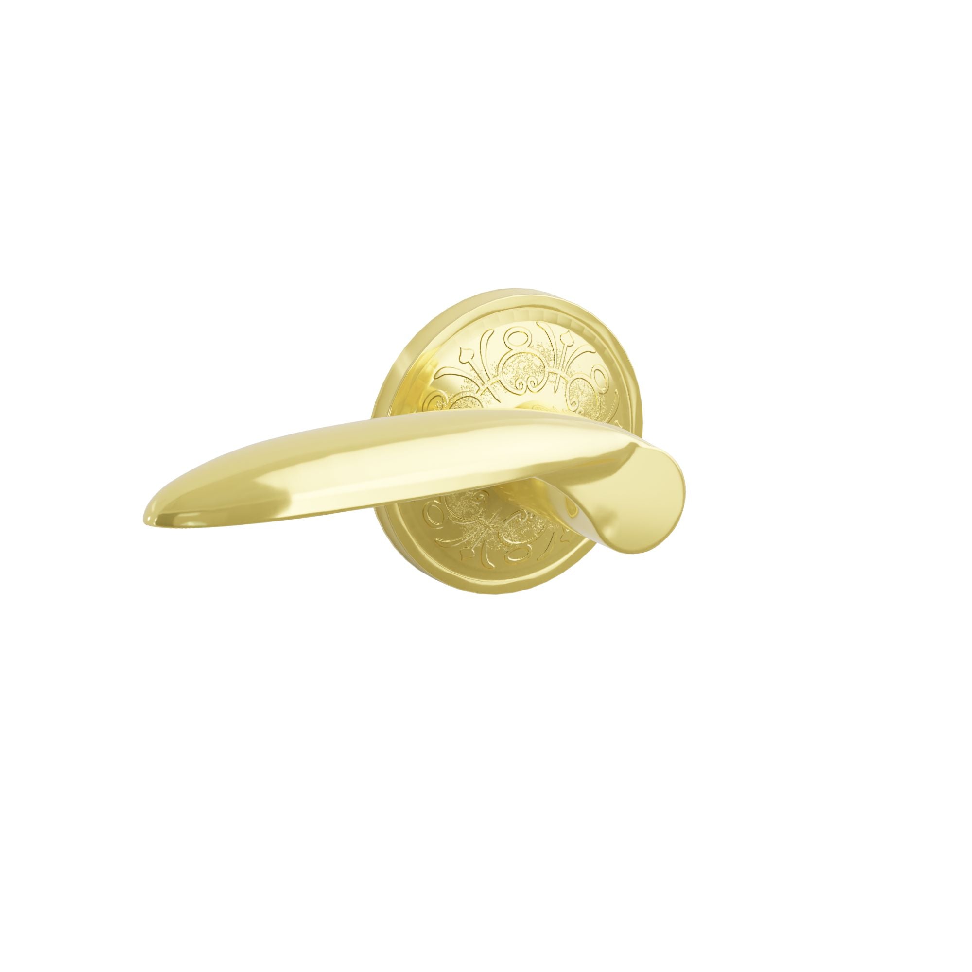 Emtek Concealed Fastener Mercury Lever Set With Lancaster Rosette