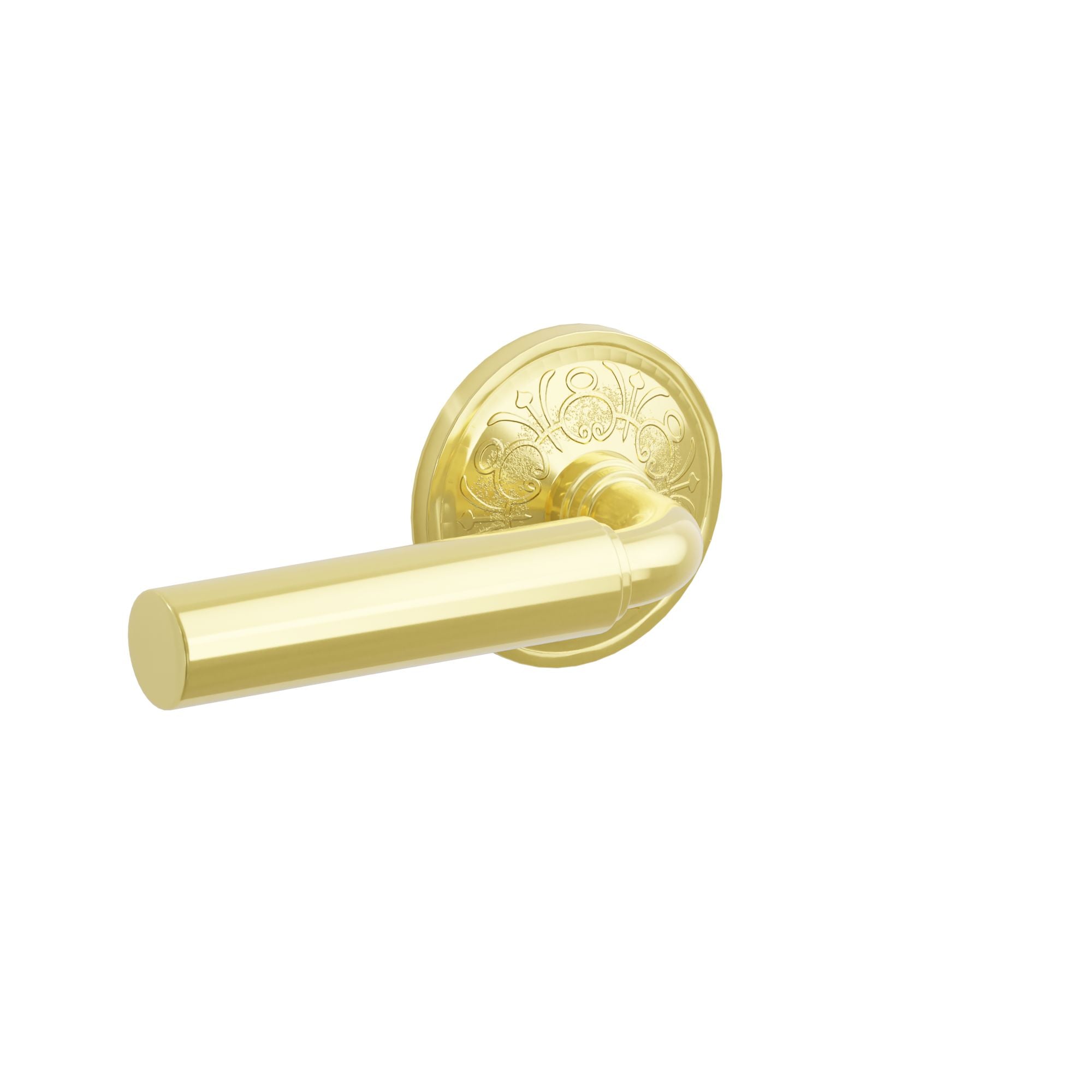 Emtek Manning Lever Set with Lancaster Rosette