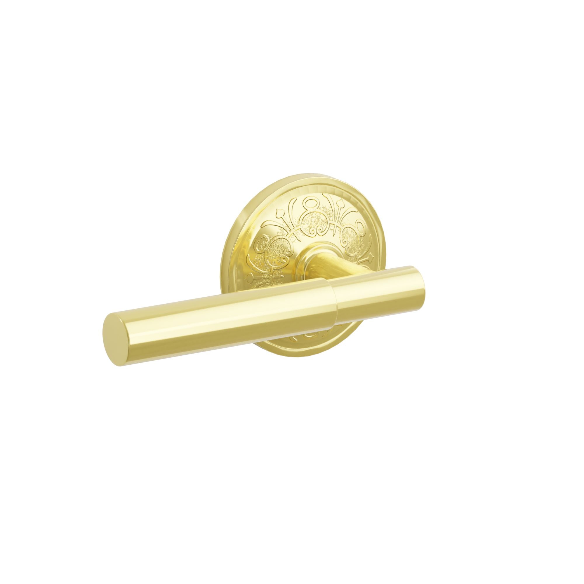 Emtek Milano Lever Set with Lancaster Rosette