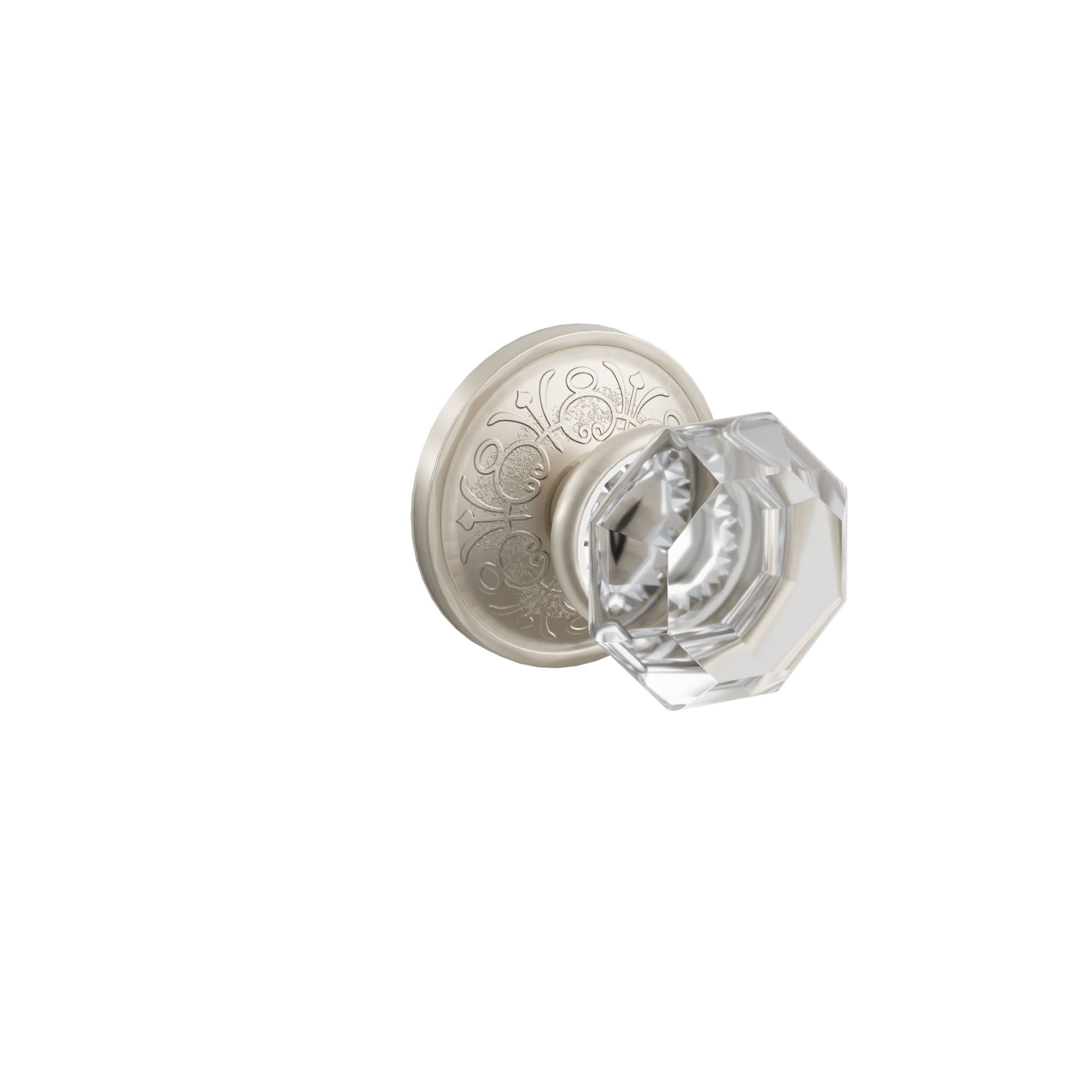 Emtek Concealed Fastener Old Town Knob Set with Lancaster Rosette