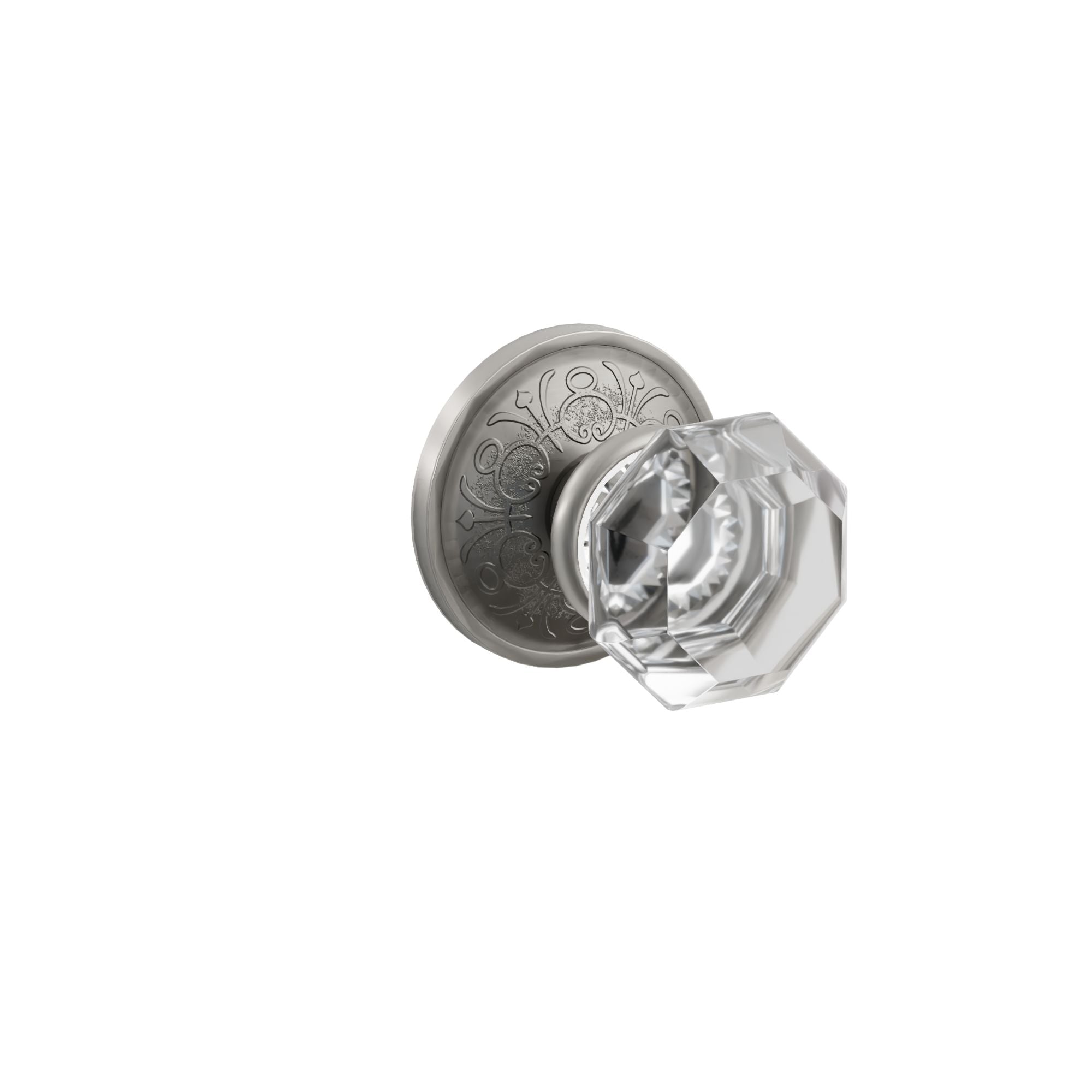 Emtek Concealed Fastener Old Town Knob Set with Lancaster Rosette