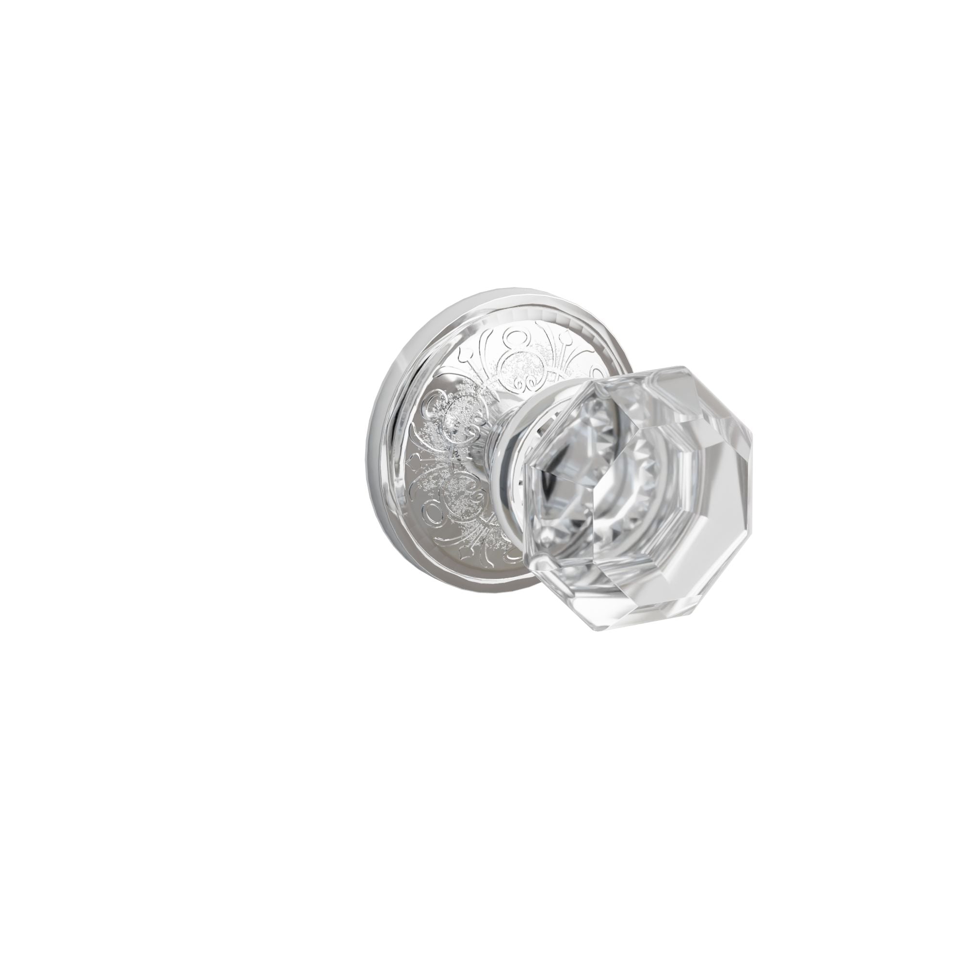 Emtek Concealed Fastener Old Town Knob Set with Lancaster Rosette