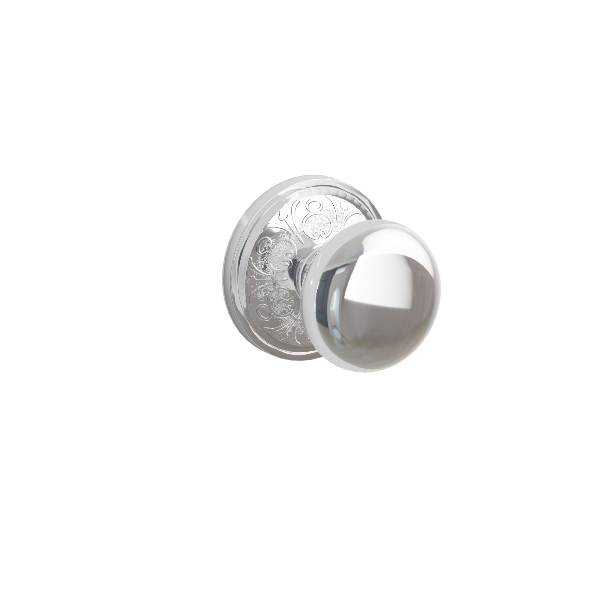 Emtek Concealed Fastener Providence Knob Set with Lancaster Rosette