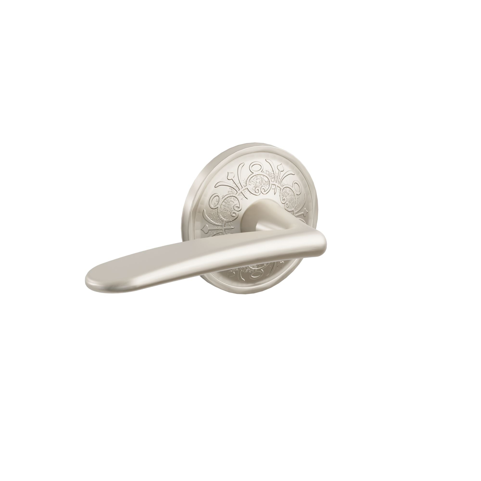 Emtek Concealed Fastener Poseidon Lever Set With Lancaster Rosette