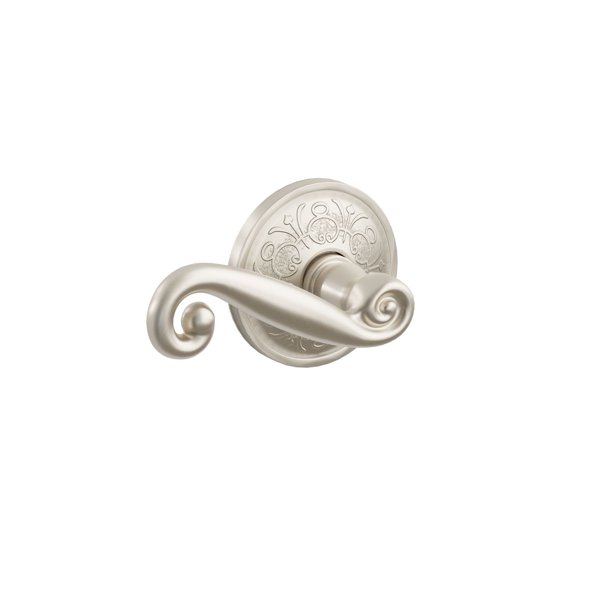 Emtek Rustic Lever Set with Lancaster Rosette