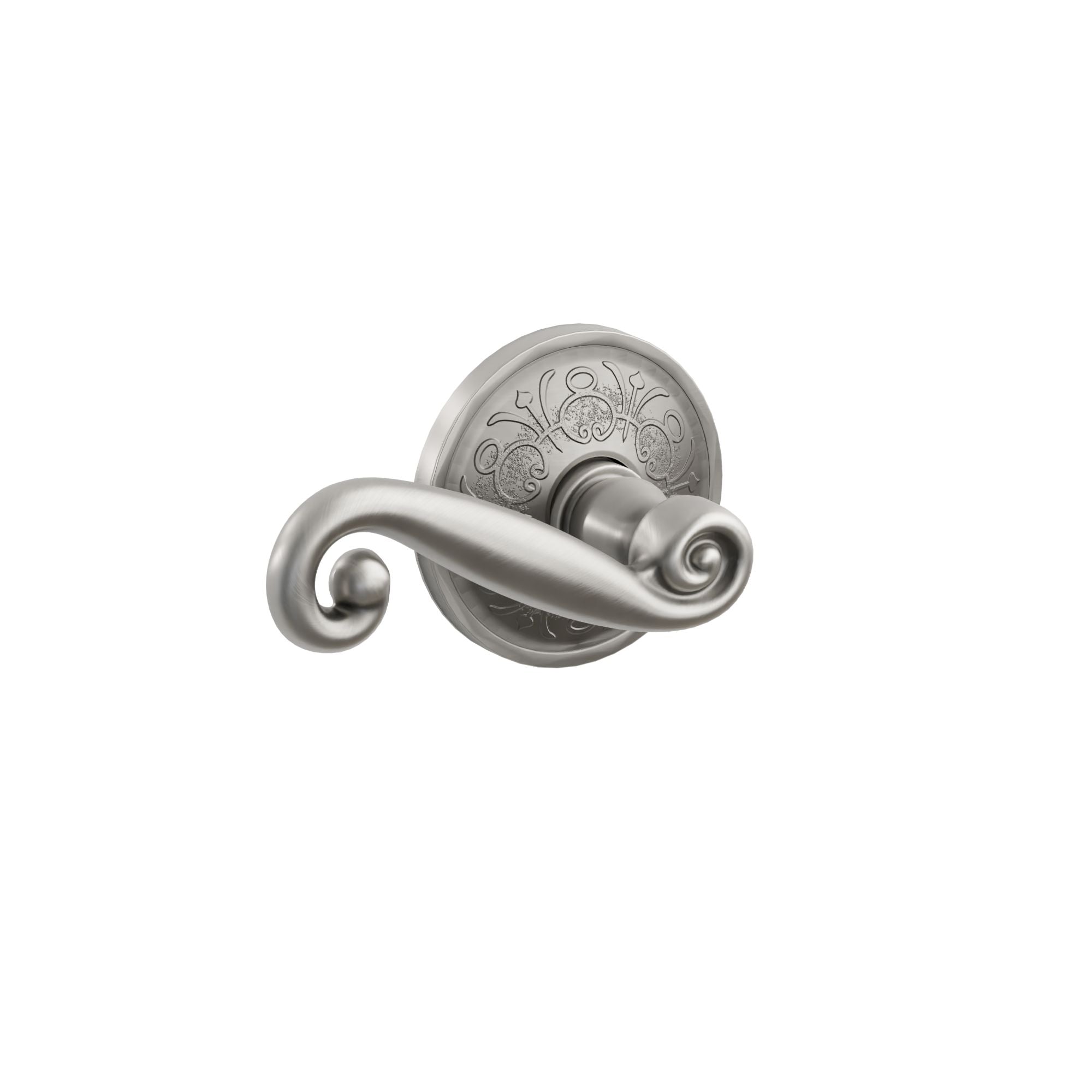 Emtek Concealed Fastener Rustic Lever Set with Lancaster Rosette