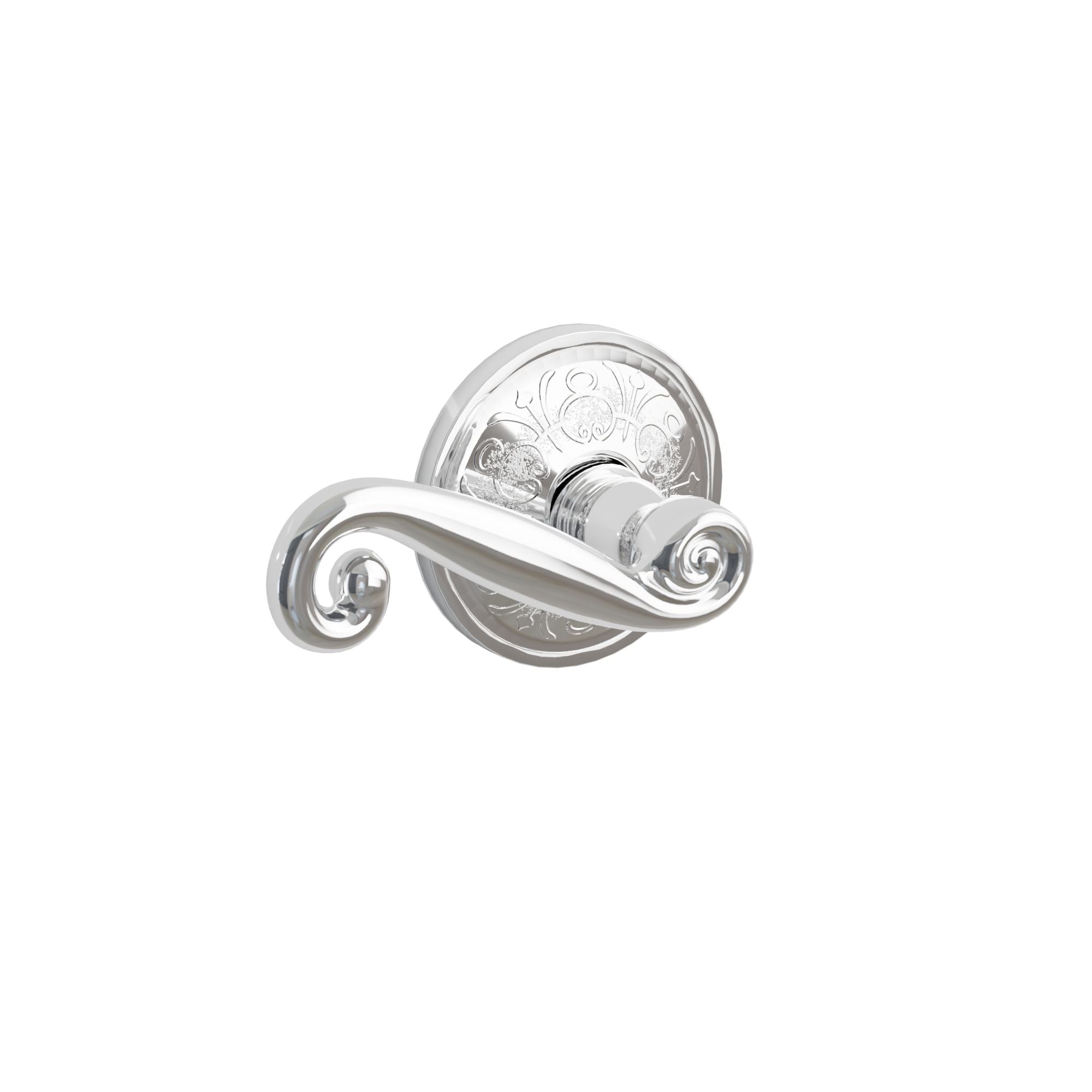 Emtek Rustic Lever Set with Lancaster Rosette