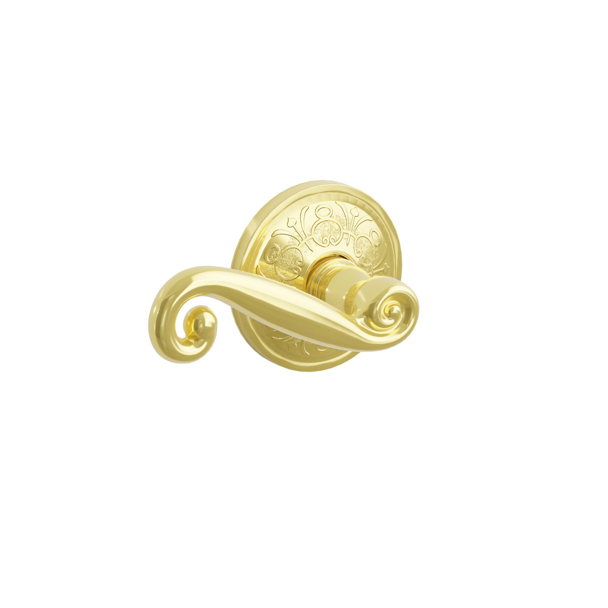 Emtek Concealed Fastener Rustic Lever Set with Lancaster Rosette