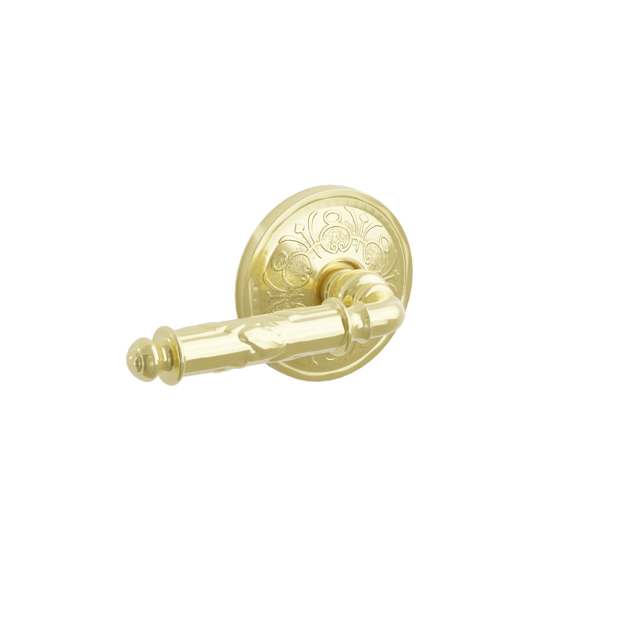 Emtek Ribbon & Reed Lever Set with Lancaster Rosette