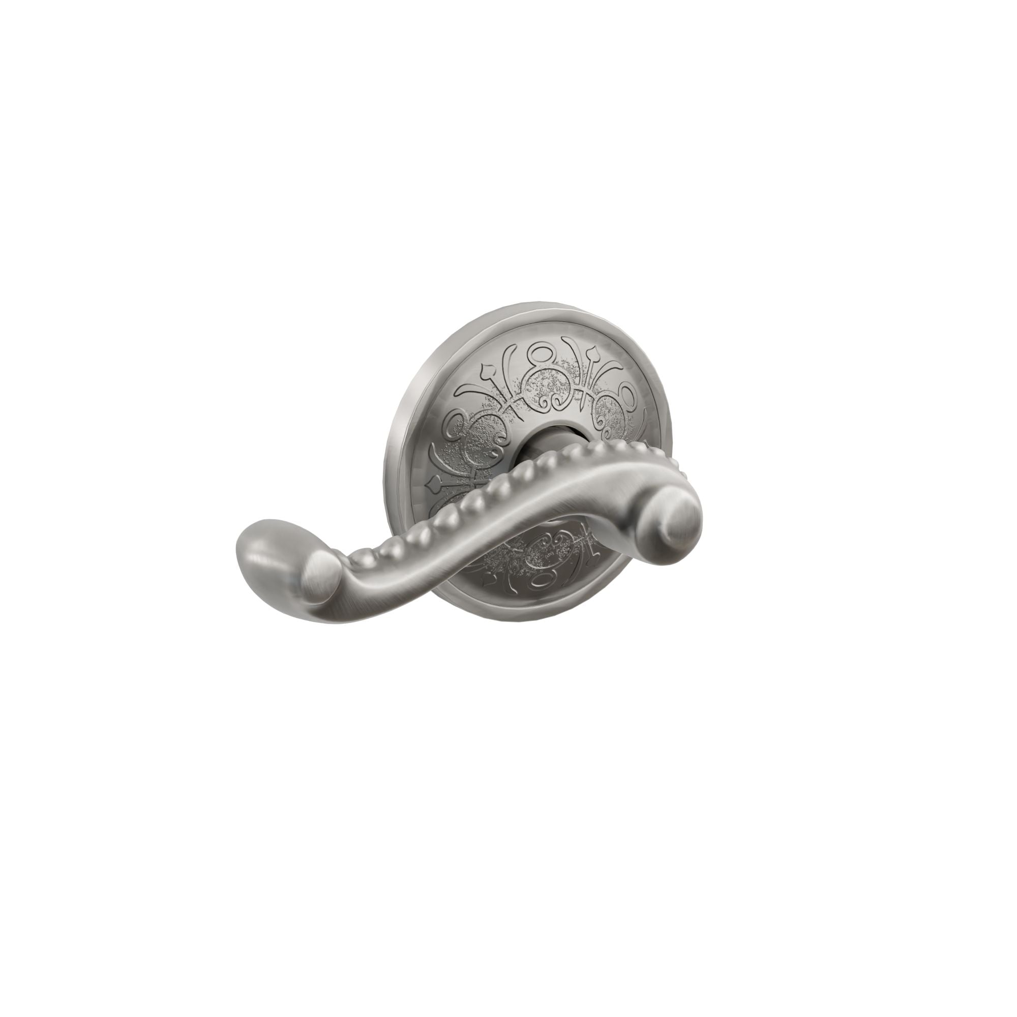 Emtek Concealed Fastener Rope Lever Set with Lancaster Rosette