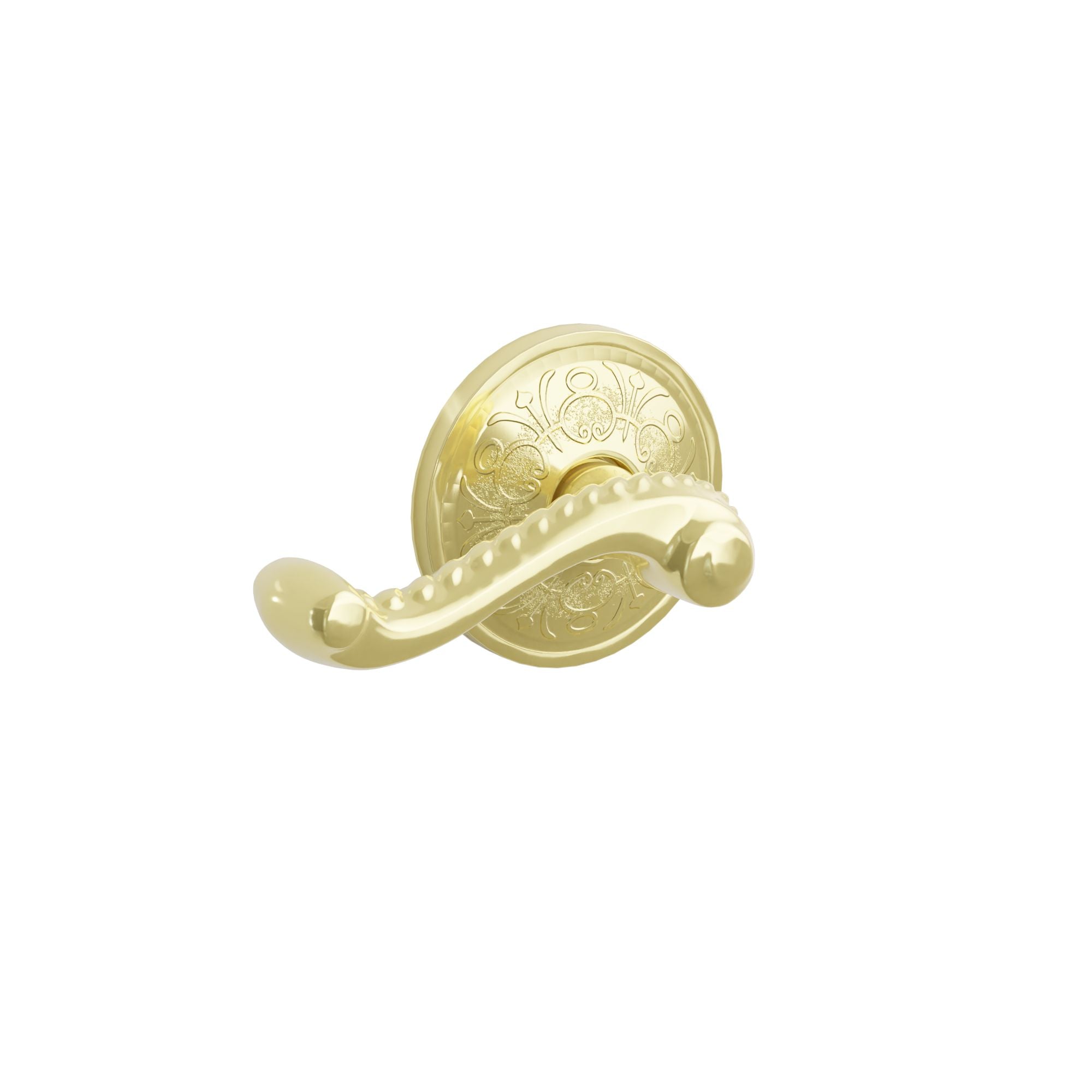 Emtek Rope Lever Set with Lancaster Rosette