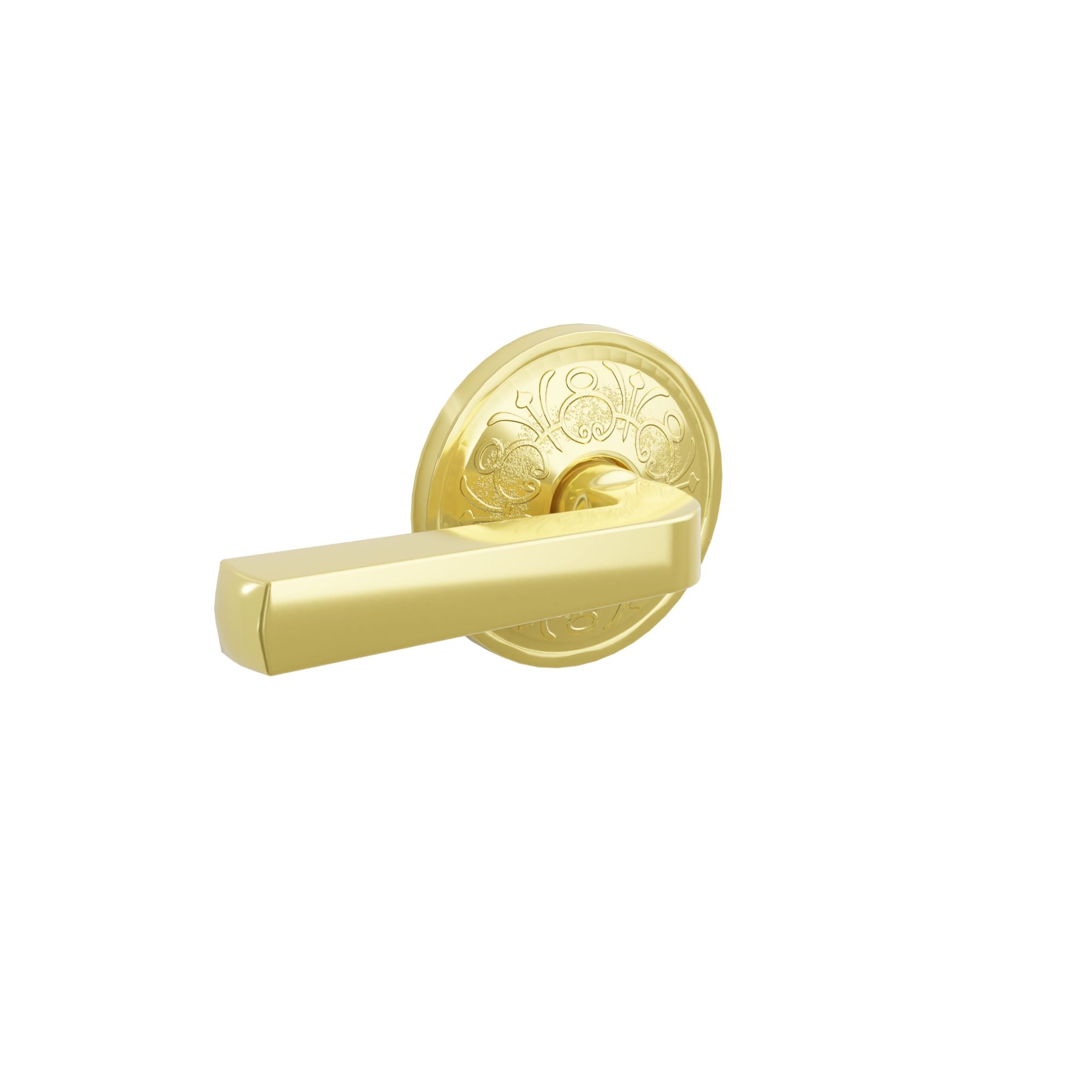 Emtek Concealed Fastener Sion Lever Set With Lancaster Rosette