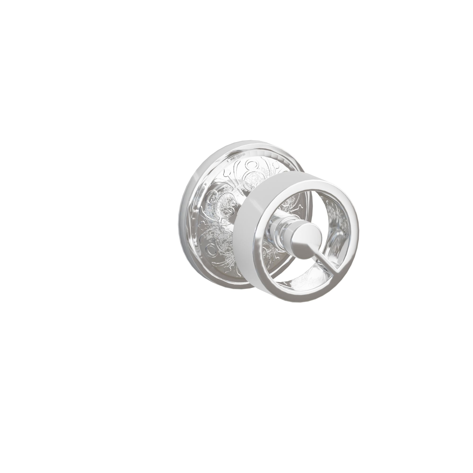 Emtek Concealed Fastener Spoke Knob Set With Lancaster Rosette