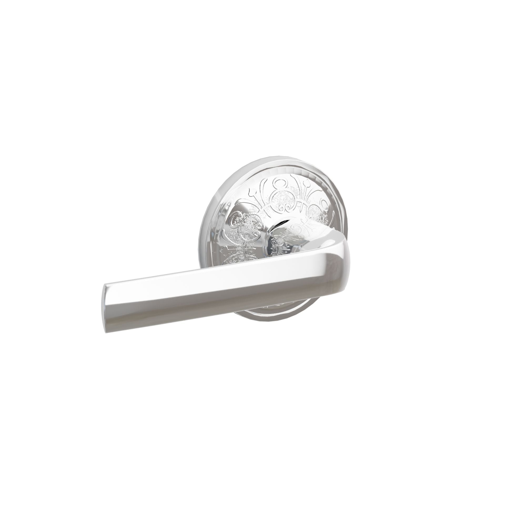 Emtek Concealed Fastener Spencer Lever Set With Lancaster Rosette