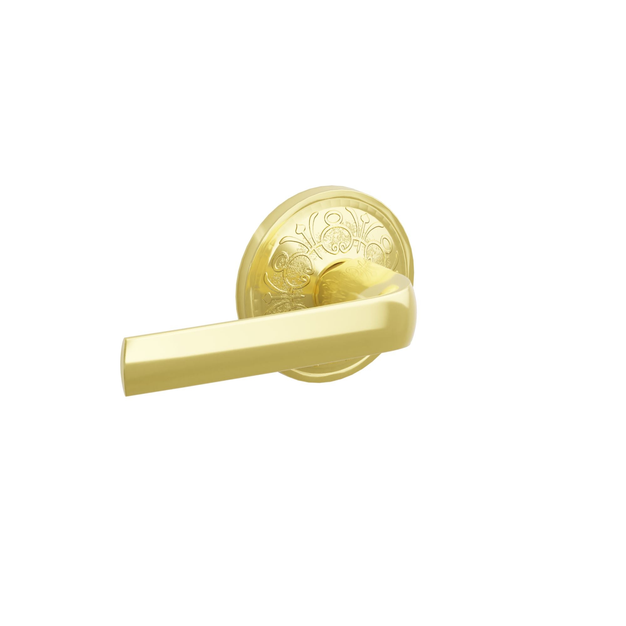 Emtek Concealed Fastener Spencer Lever Set With Lancaster Rosette