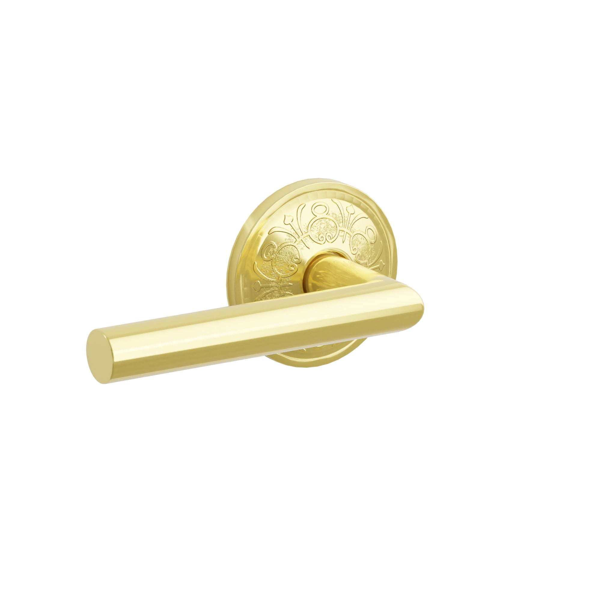 Emtek Concealed Fastener Stuttgart Lever Set With Lancaster Rosette