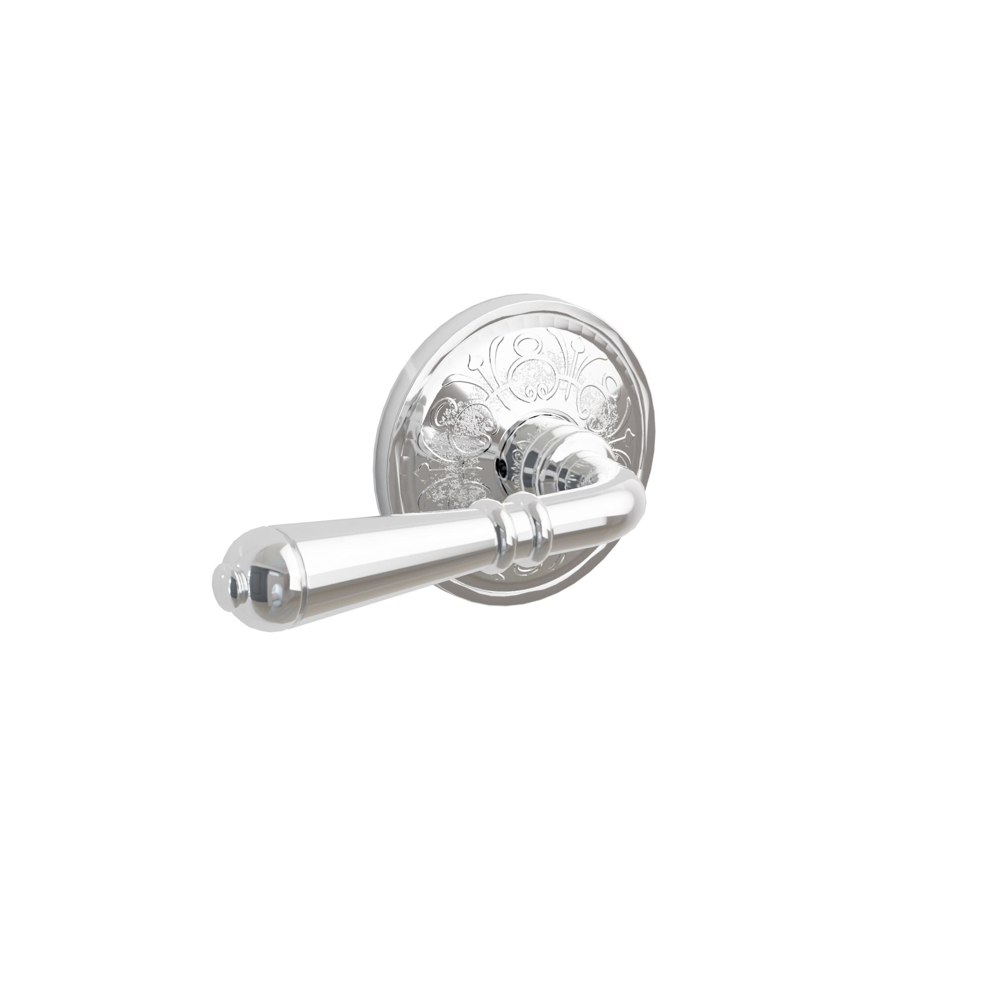 Emtek Turino Lever Set with Lancaster Rosette