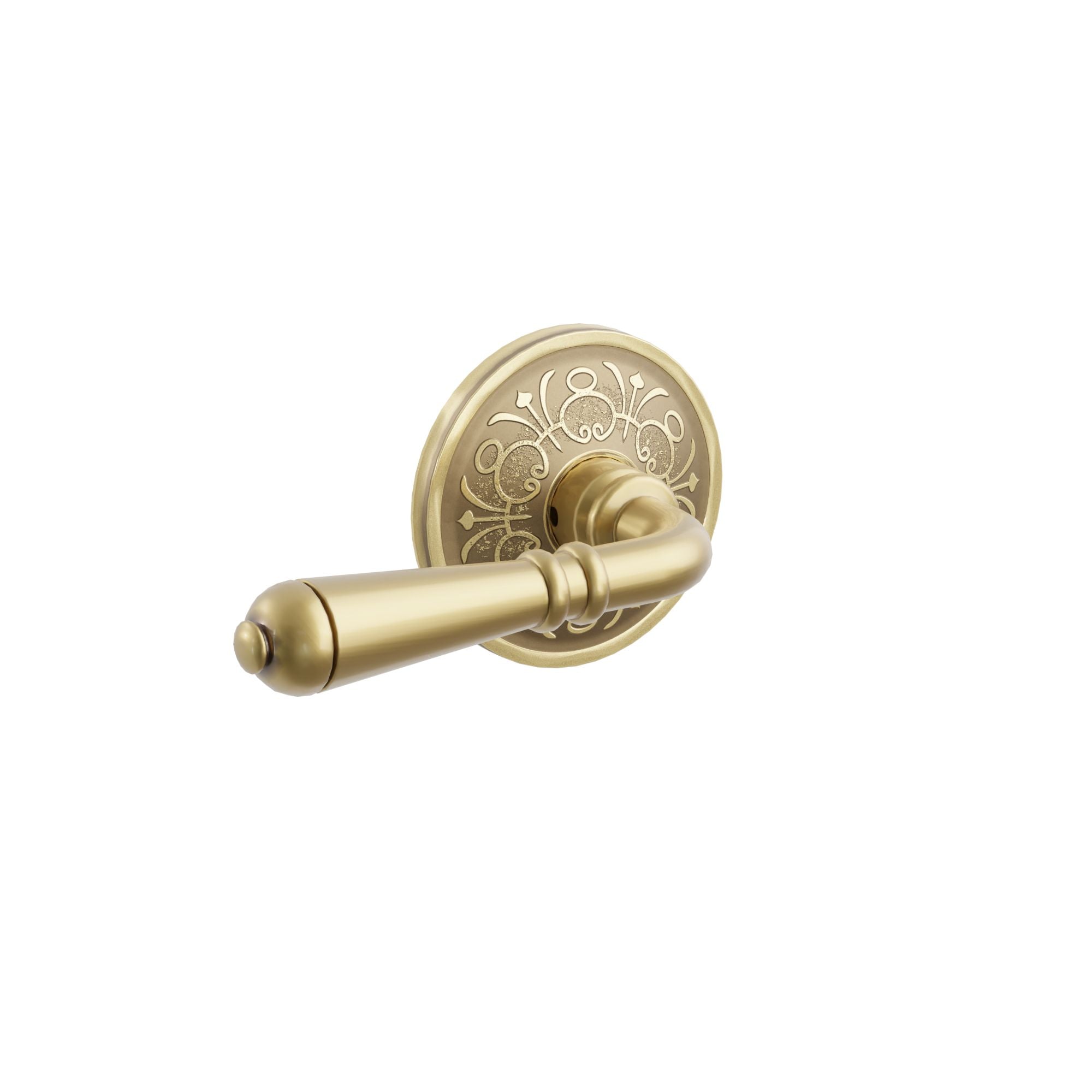 Emtek Concealed Fastener Turino Lever Set with Lancaster Rosette