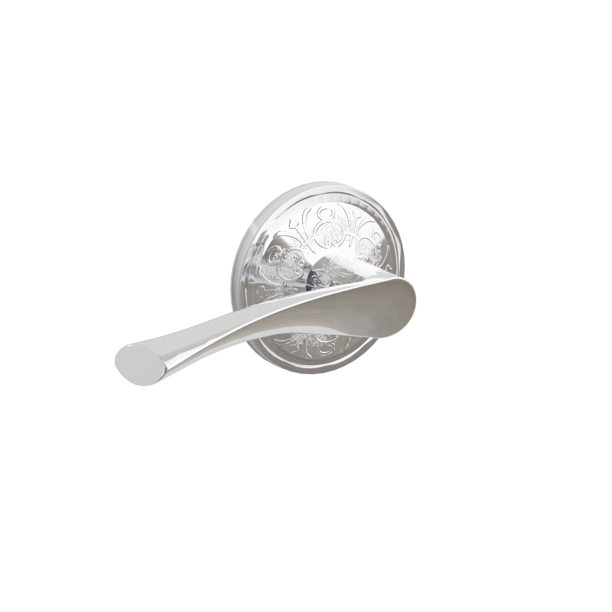 Emtek Turino Lever Set with Lancaster Rosette