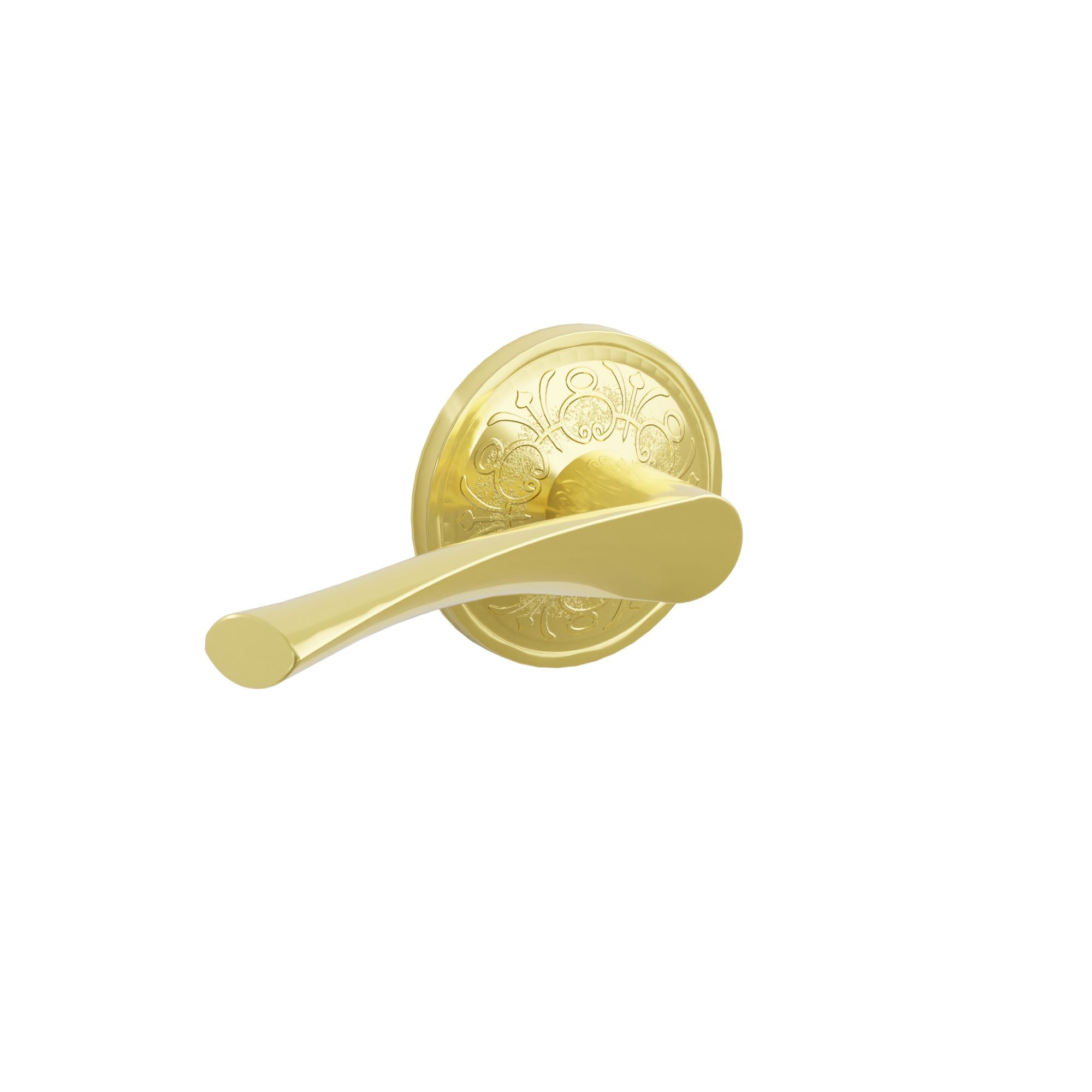 Emtek Concealed Fastener Triton Lever Set With Lancaster Rosette