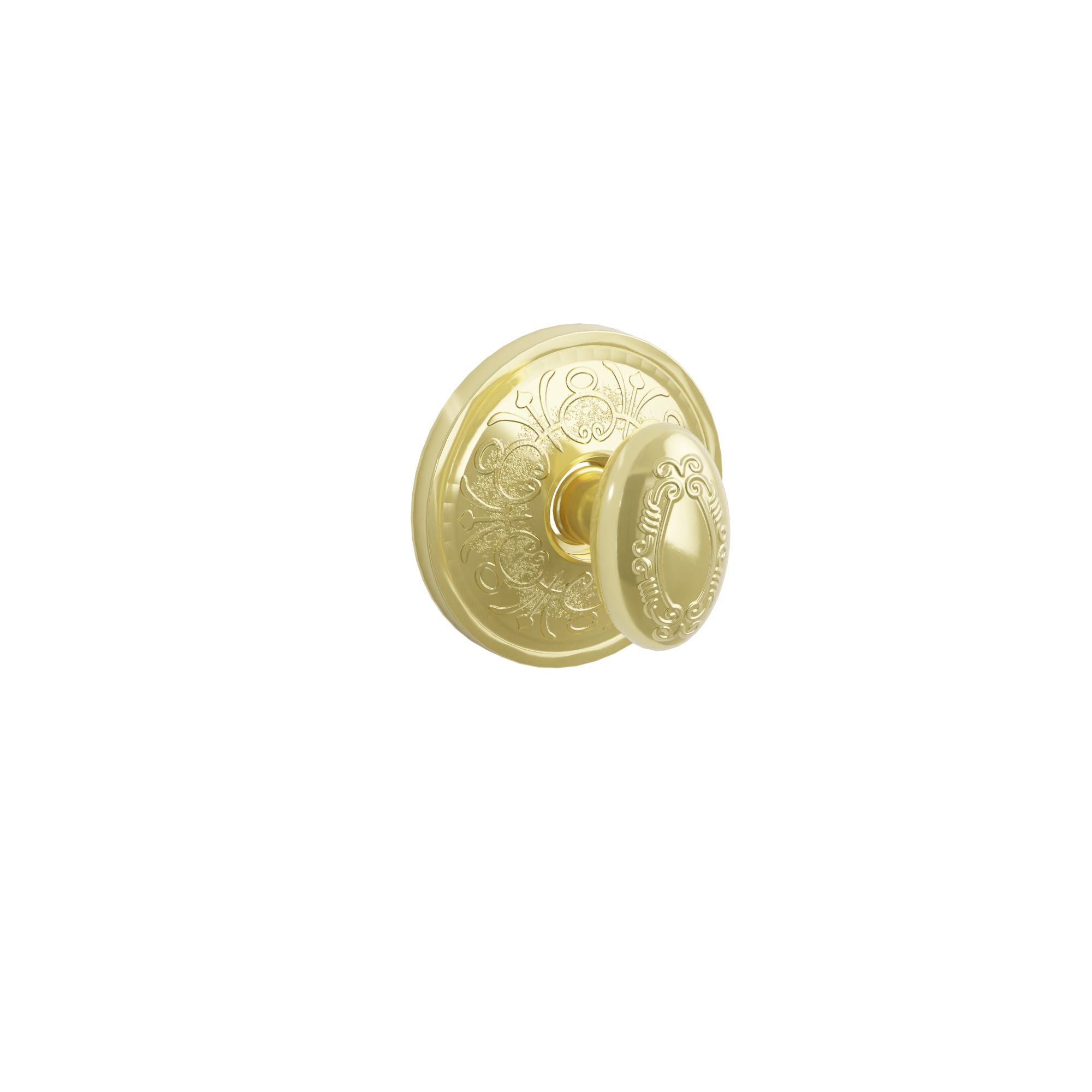 Emtek Concealed Fastener Victoria Knob Set With Lancaster Rosette