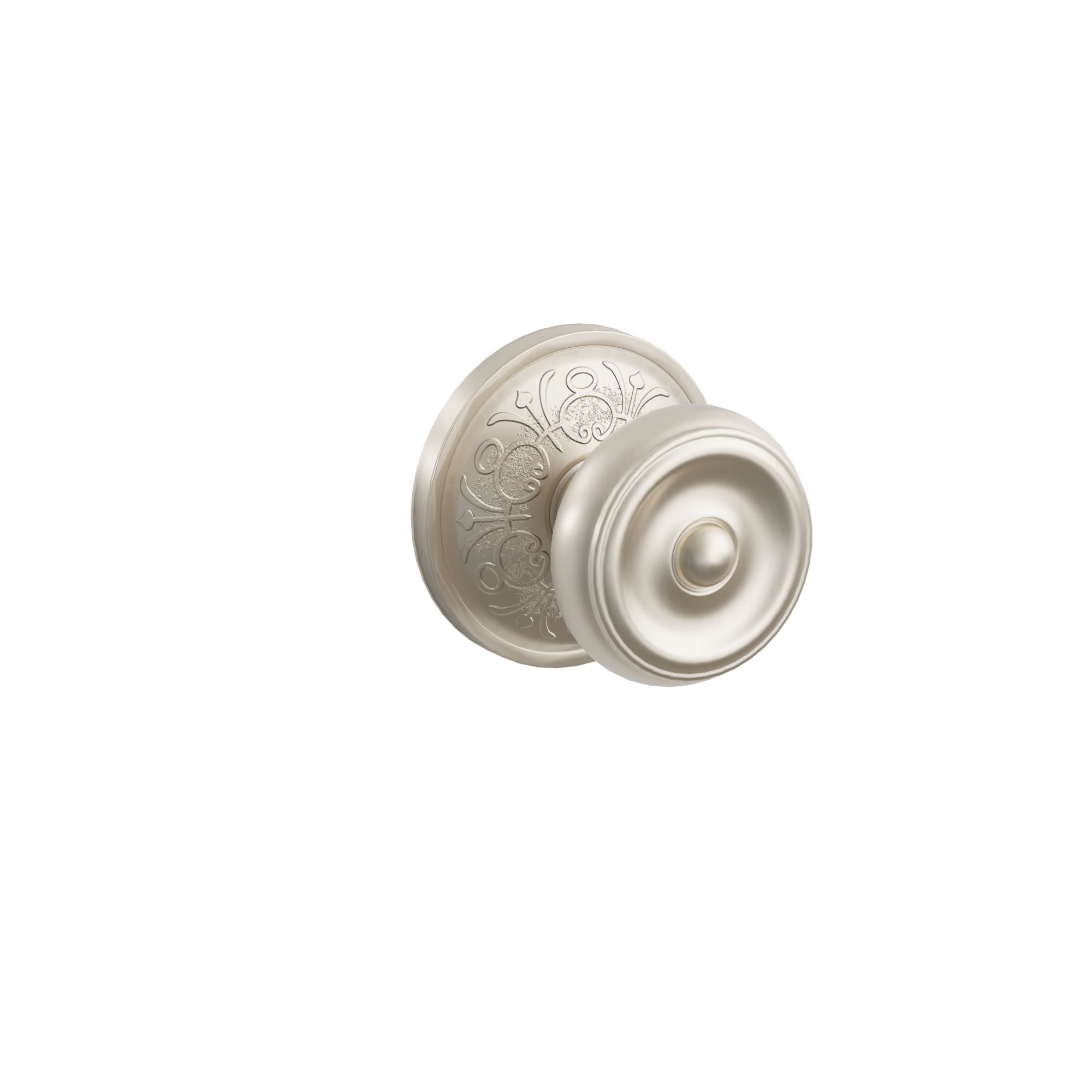 Emtek Concealed Fastener Waverly Knob Set With Lancaster Rosette