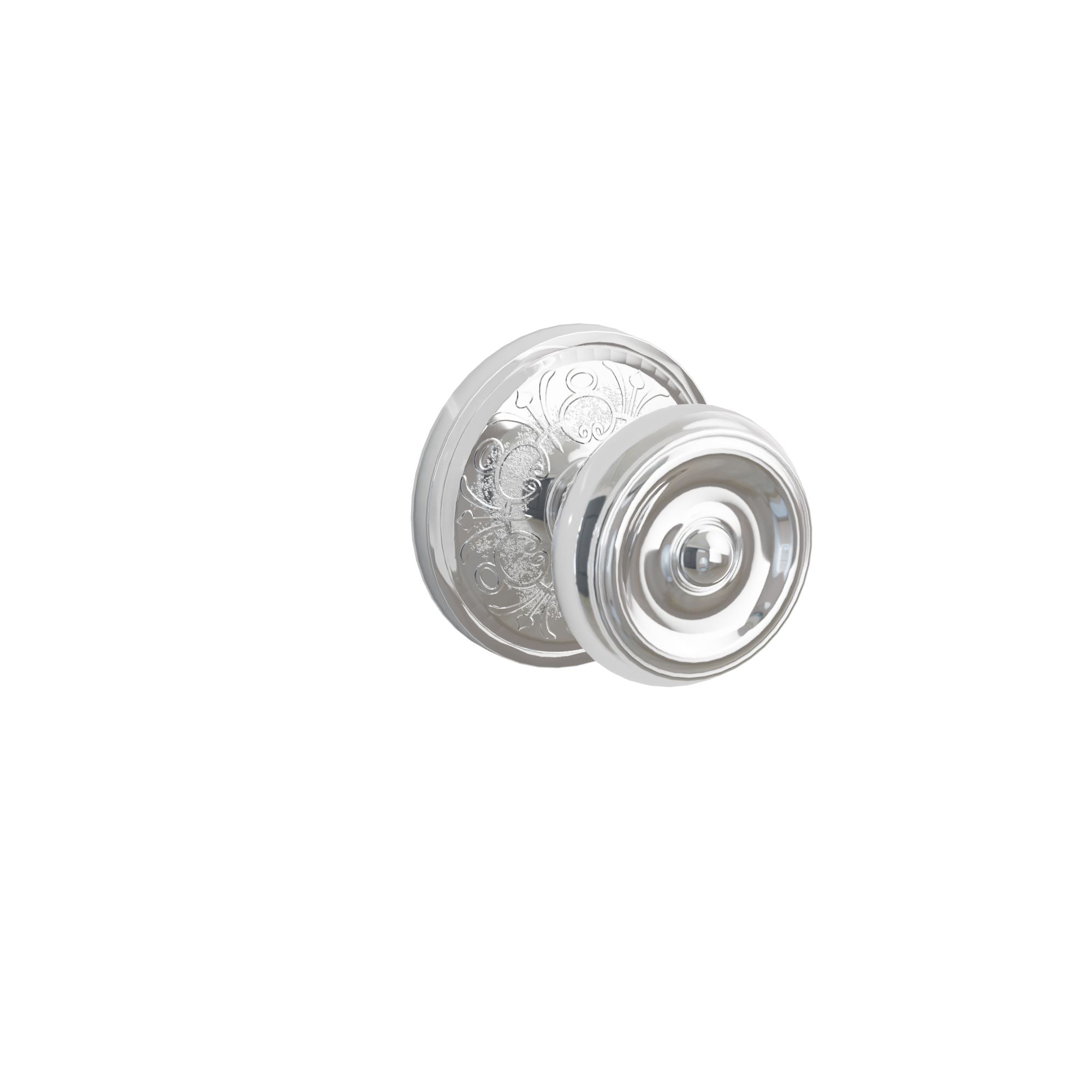 Emtek Concealed Fastener Waverly Knob Set With Lancaster Rosette